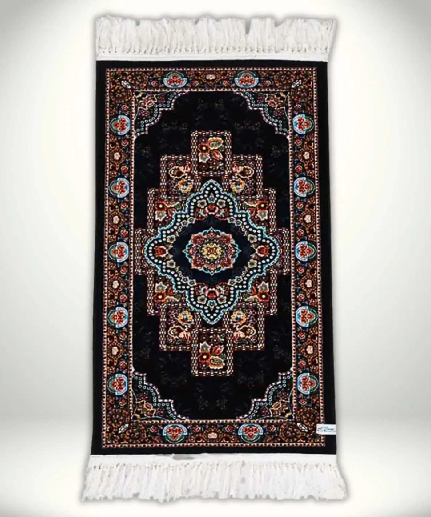 Oriental Woolen Carpet (1.5' x 3.5' Ft.) - Image 2