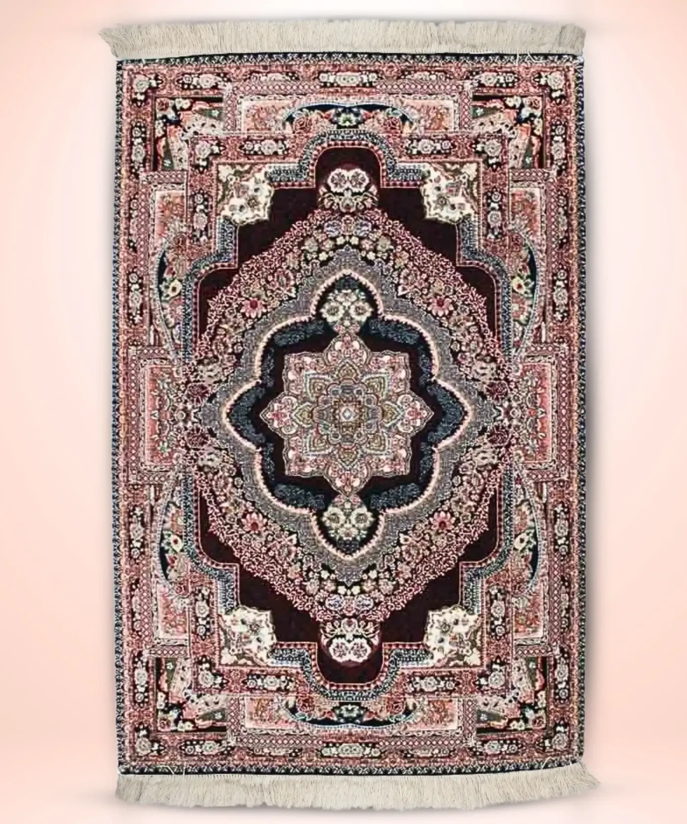 Oriental Woollen Carpet (3′ x 5′ Ft) - Image 2