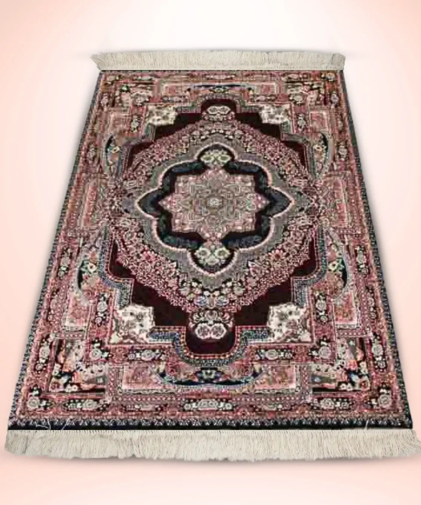 Oriental Woollen Carpet (3′ x 5′ Ft) - Image 3