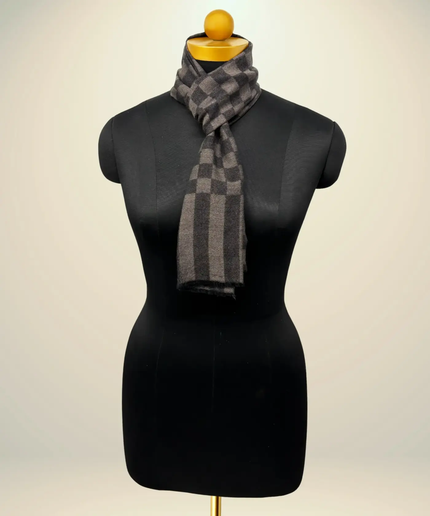 Scarf Pashmina Check - Image 4