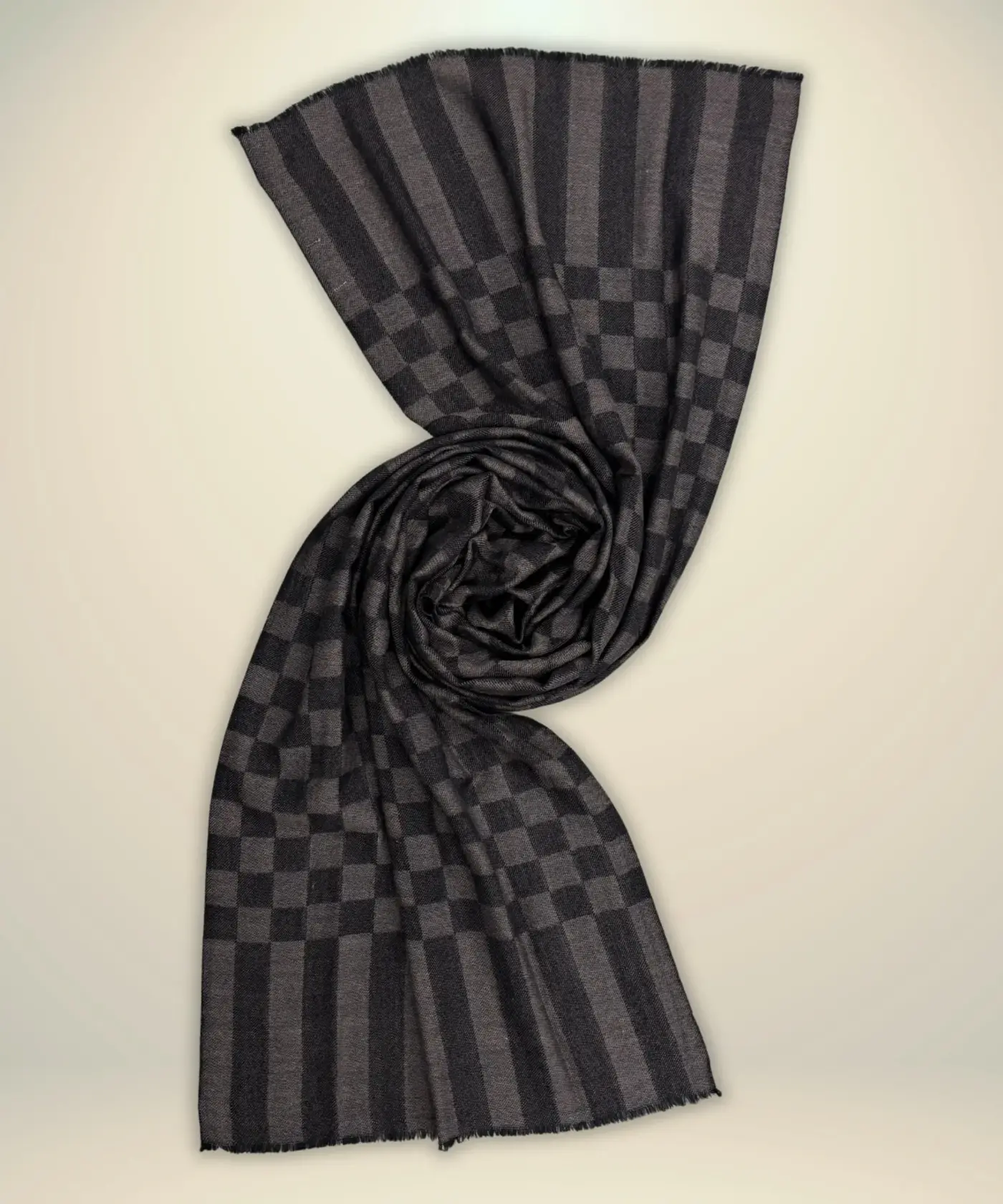 Scarf Pashmina Check - Image 5