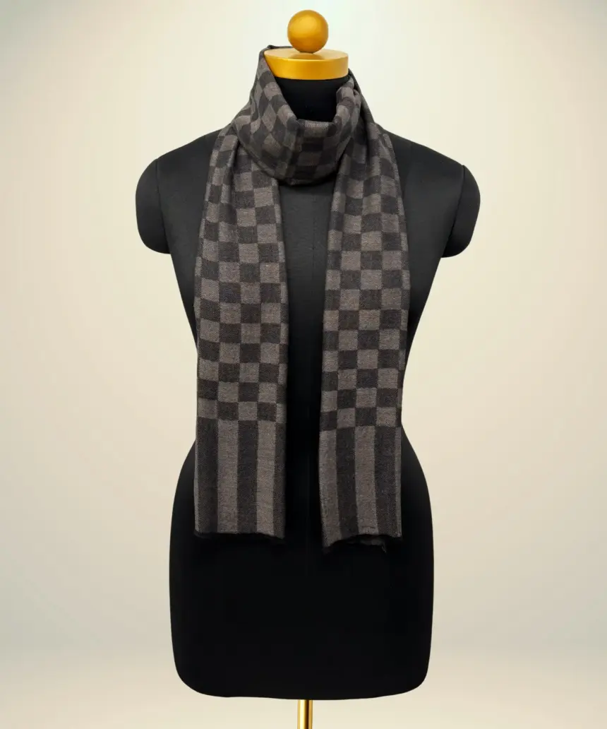 Scarf Pashmina Check