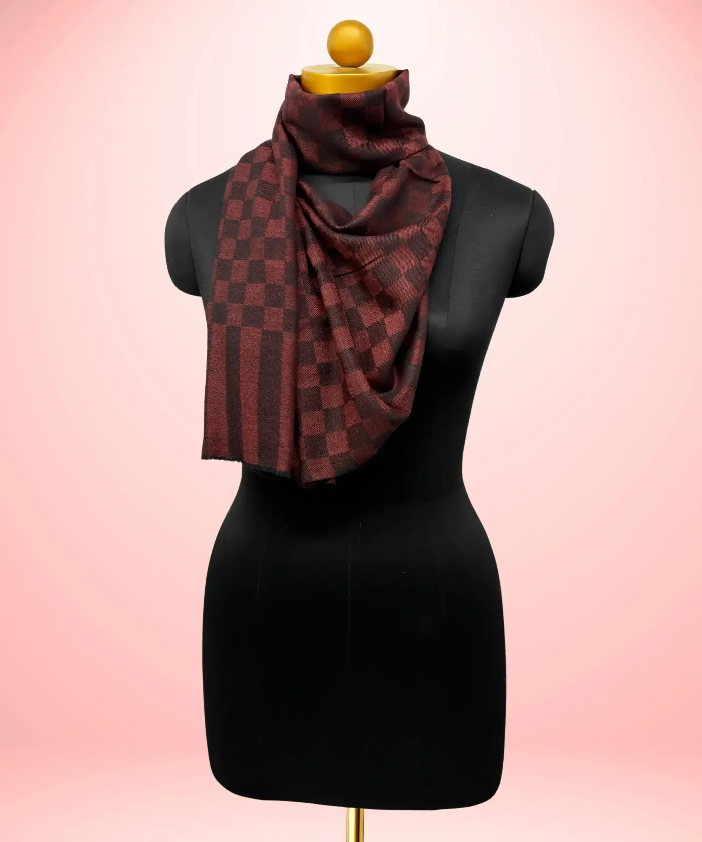 Scarf Pashmina Check - Image 43