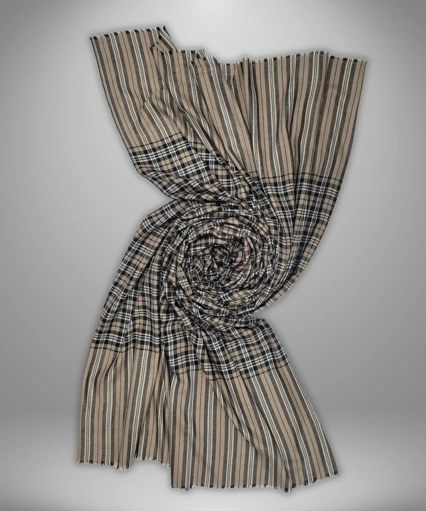 Shawl Check Pashmina - Image 5