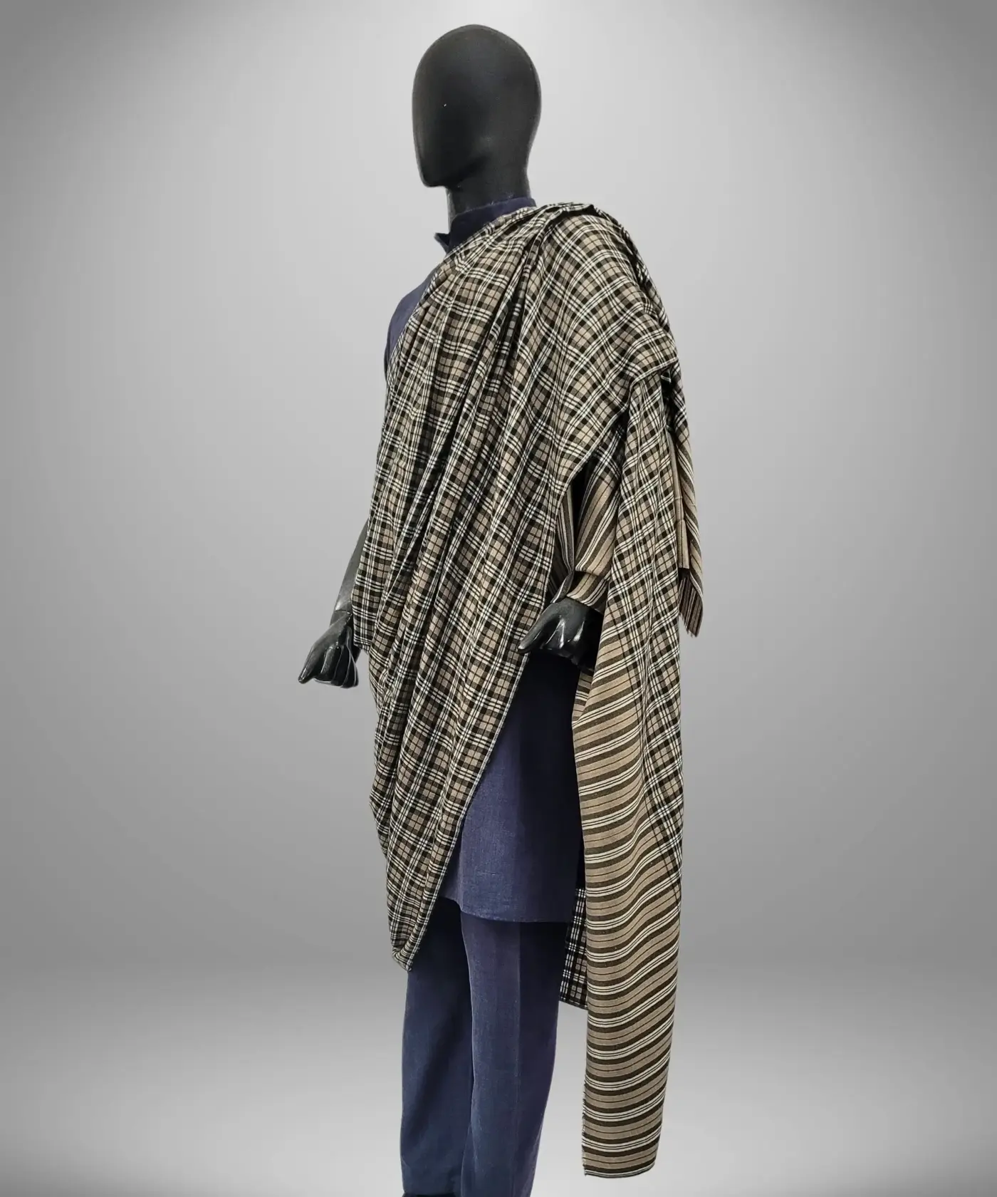 Shawl Check Pashmina - Image 3