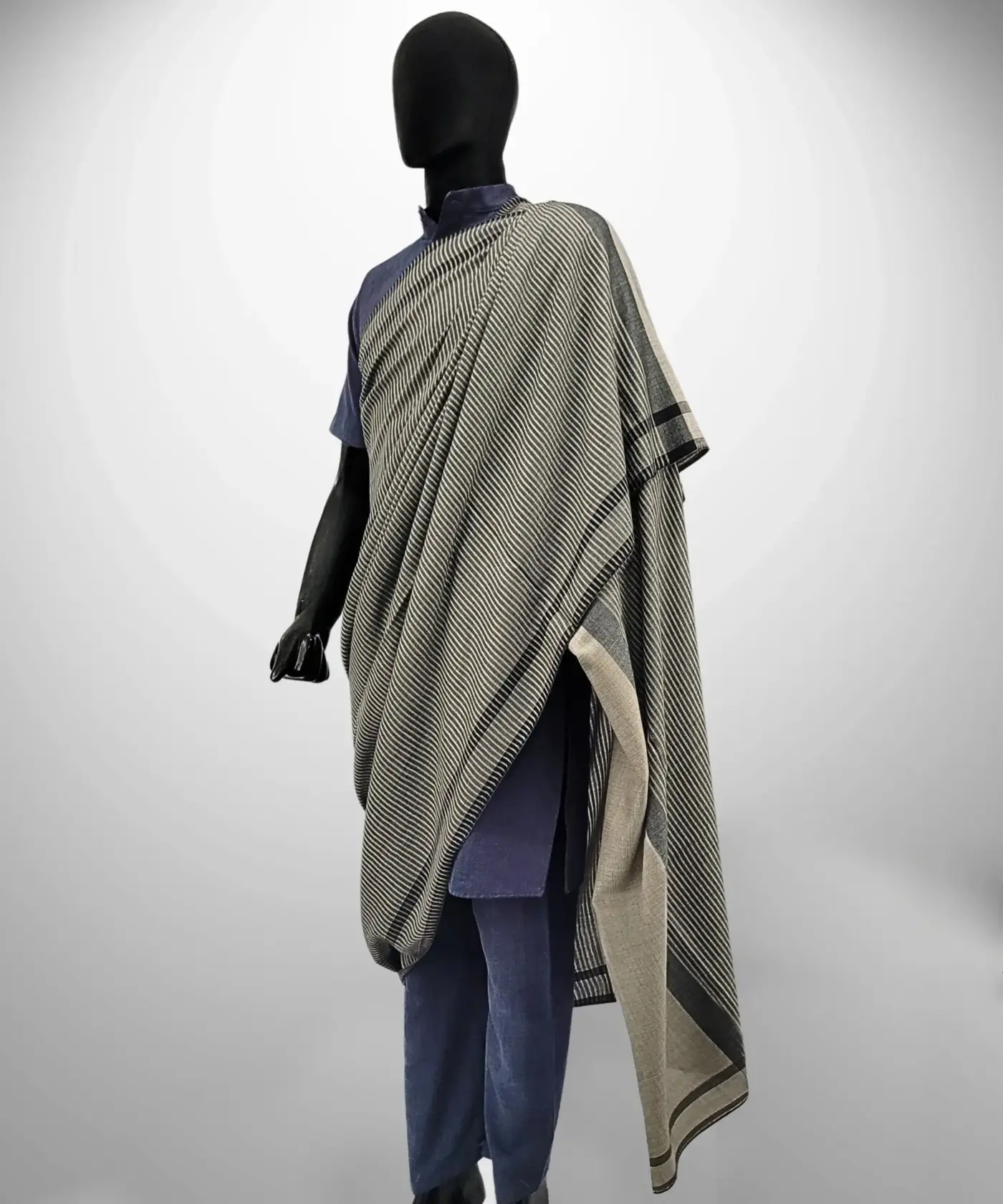 Shawl Check Pashmina - Image 2