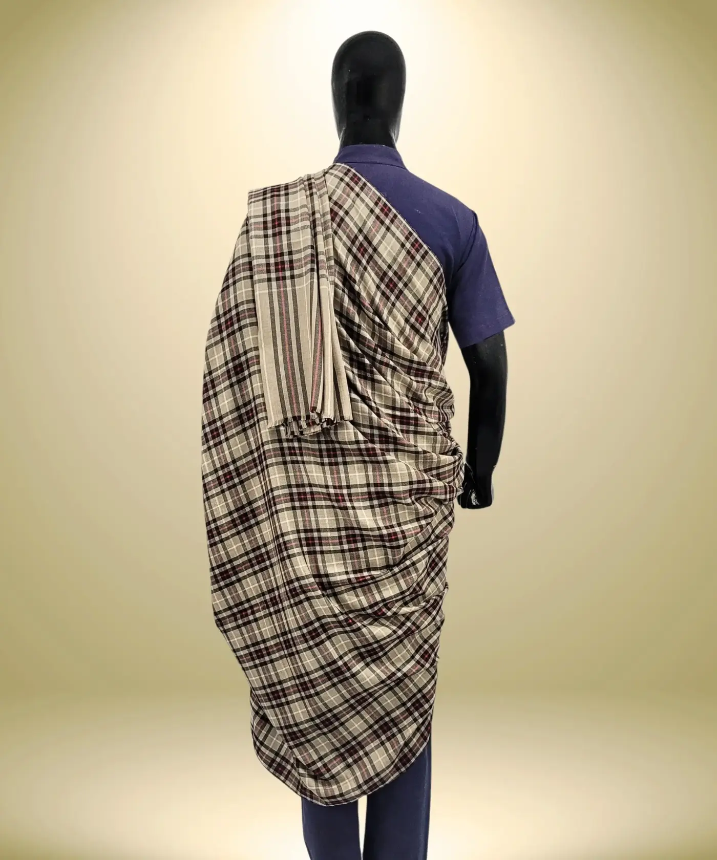 Shawl Check Pashmina - Image 3