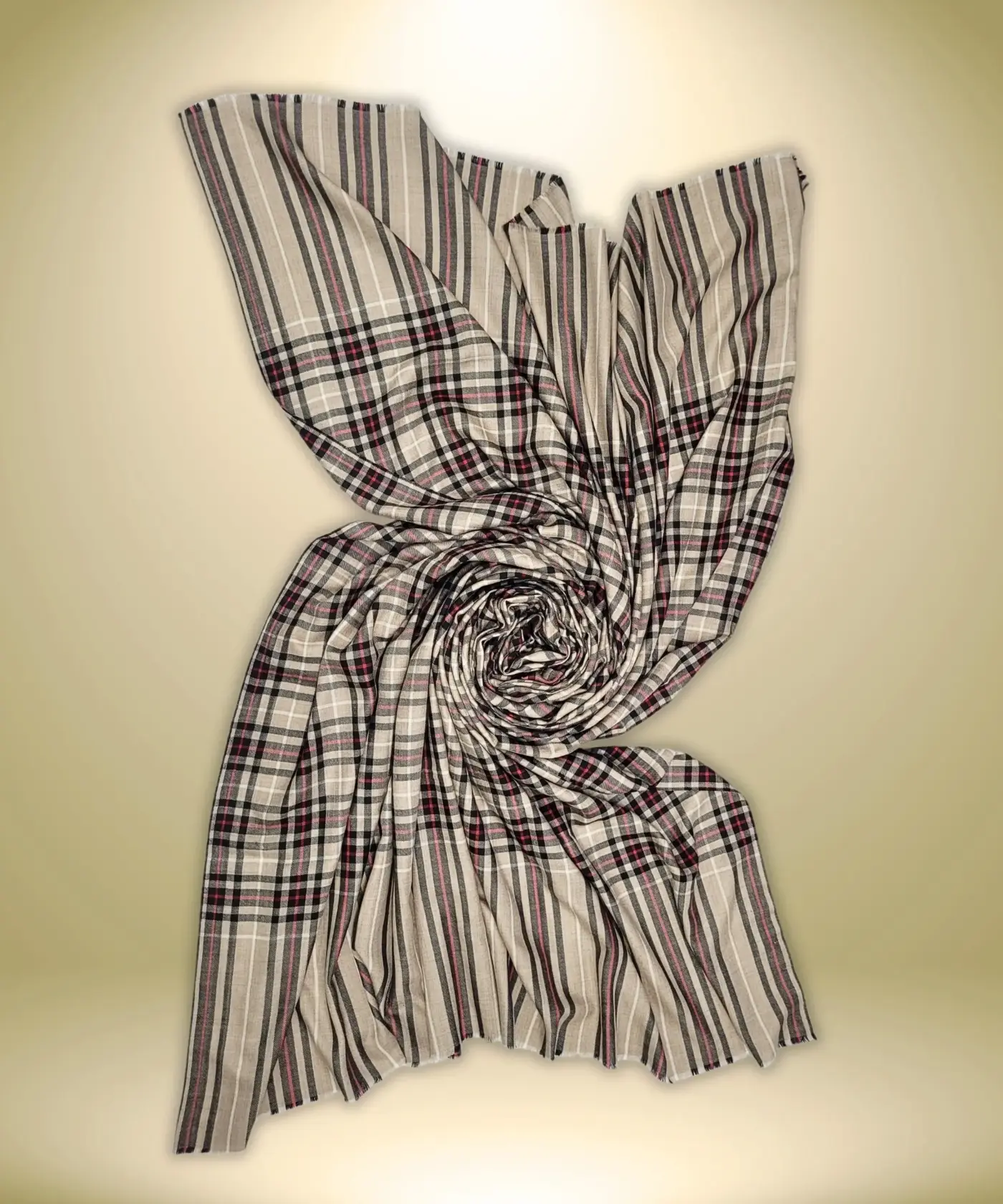 Shawl Check Pashmina - Image 4