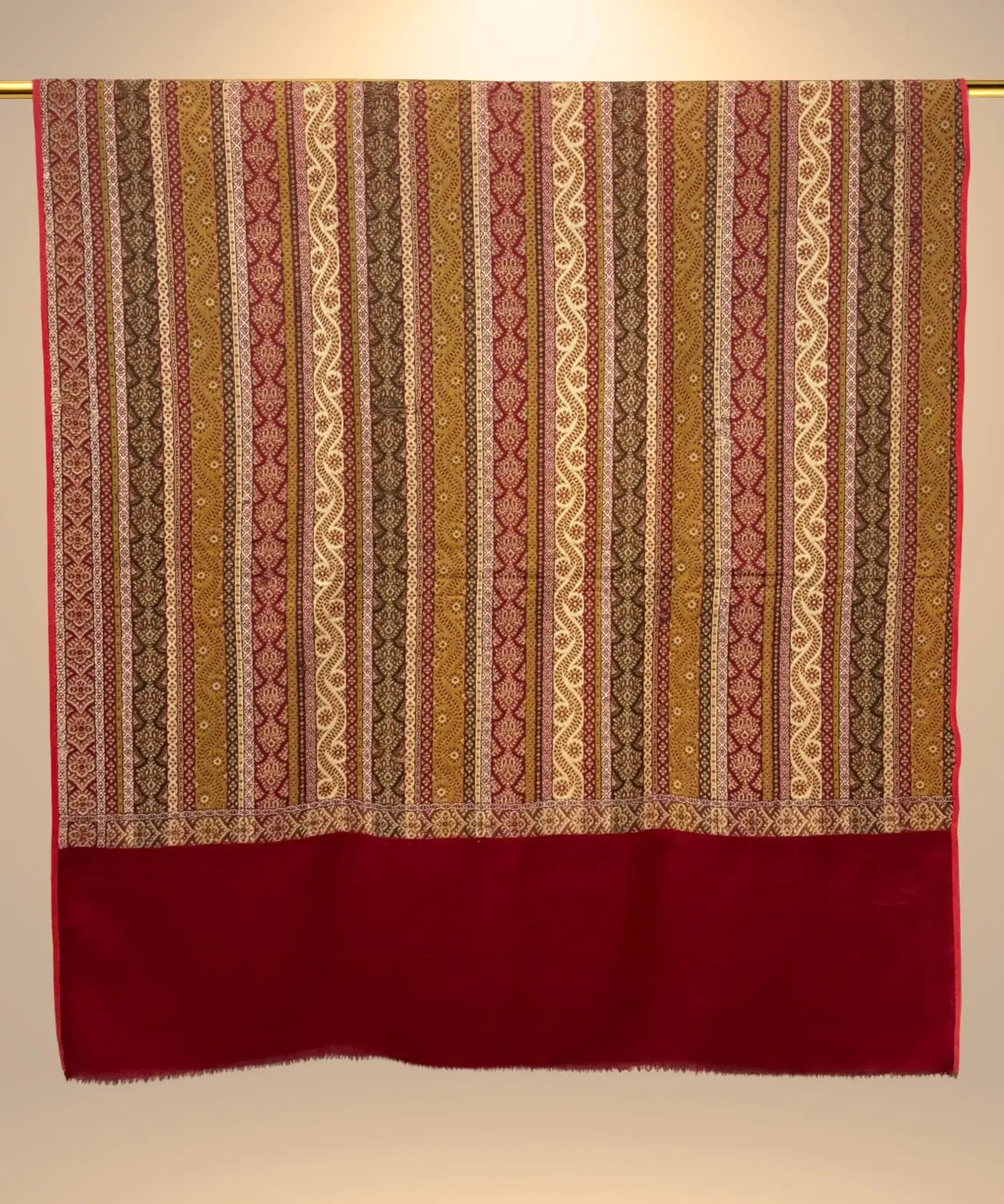 Shawl Antique Pashmina Sozni - Image 9