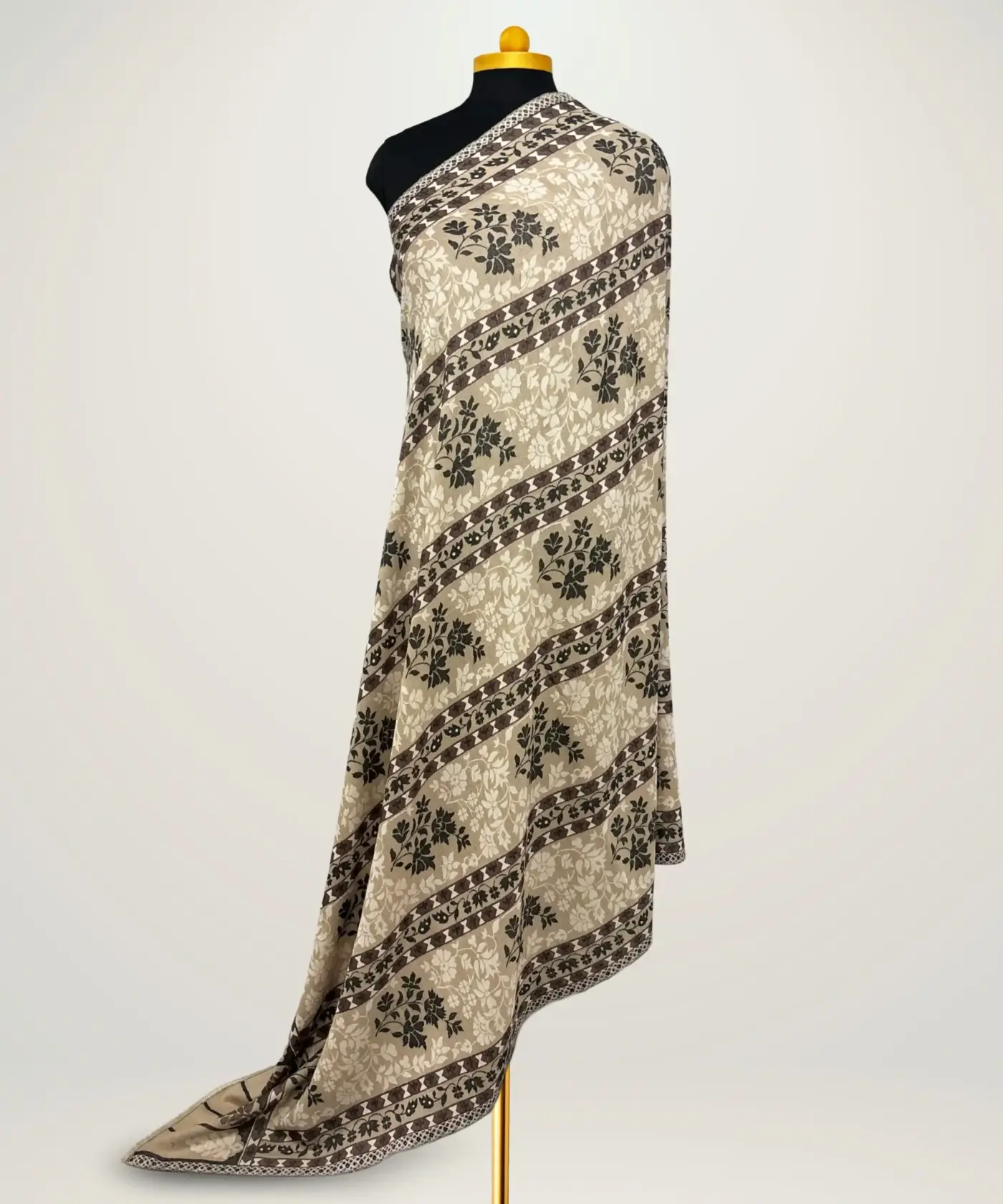 Shawl Men's kani Pashmina - Image 3