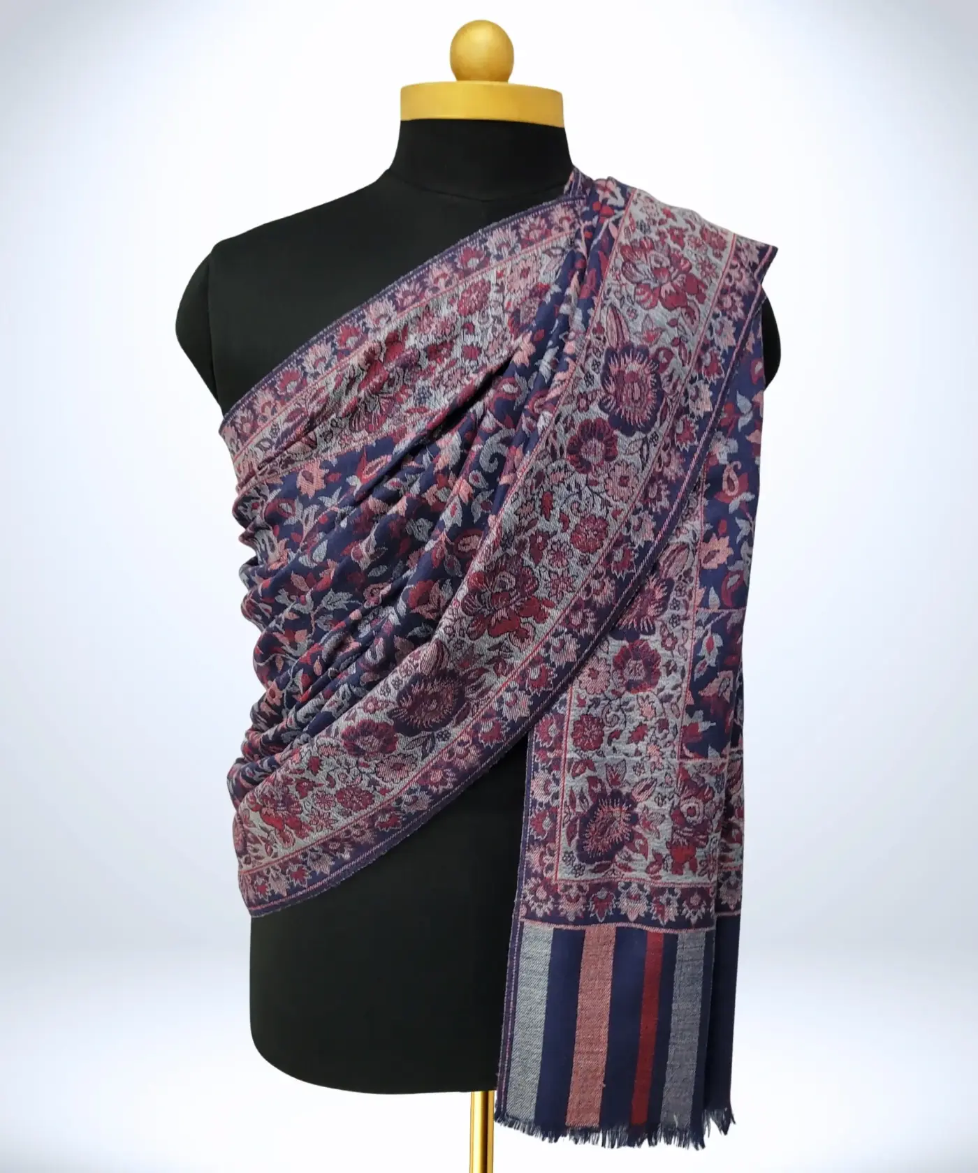 Shawl Men's Kani Pashmina - Image 23