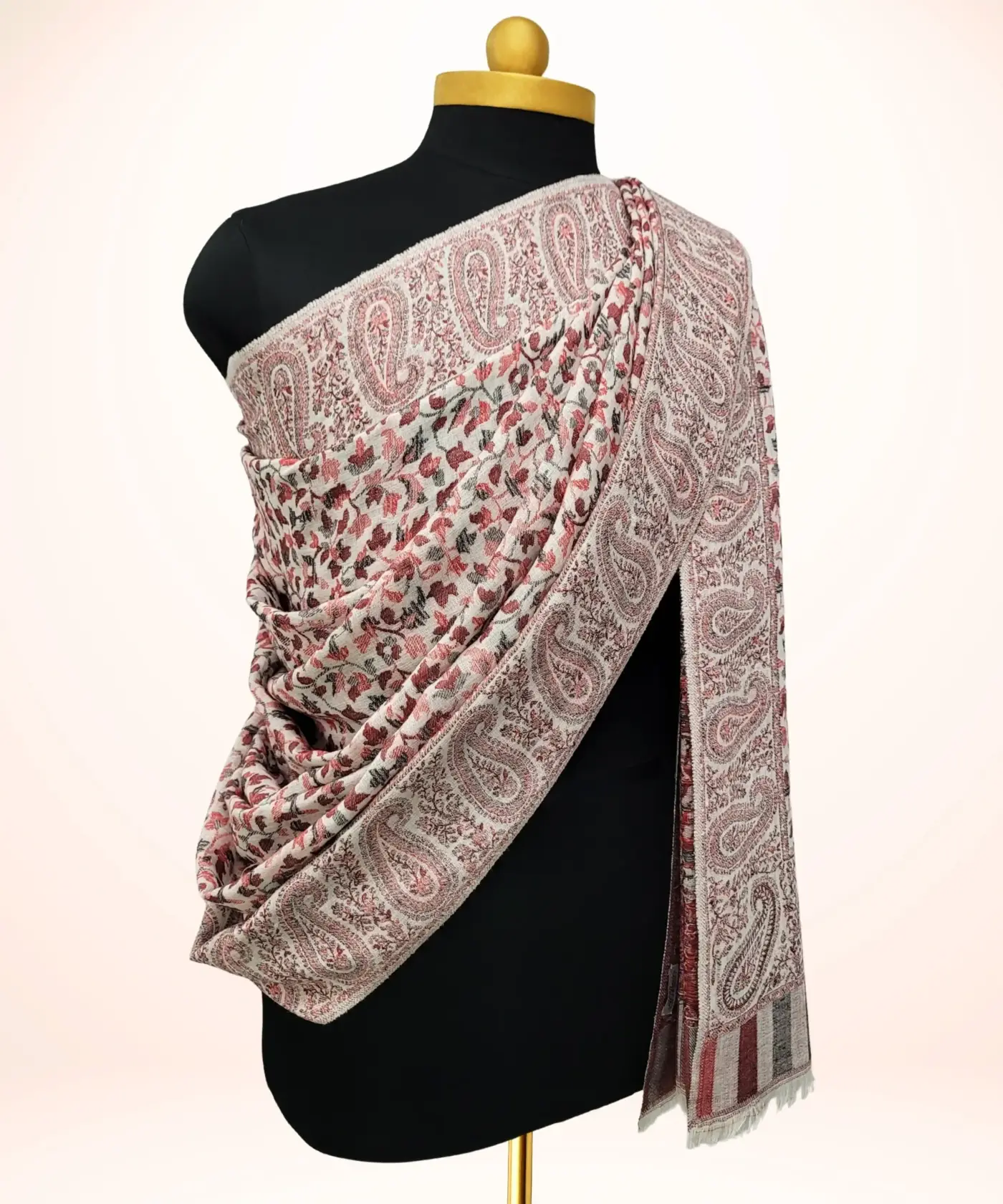 Shawl Men's Kani Pashmina - Image 2