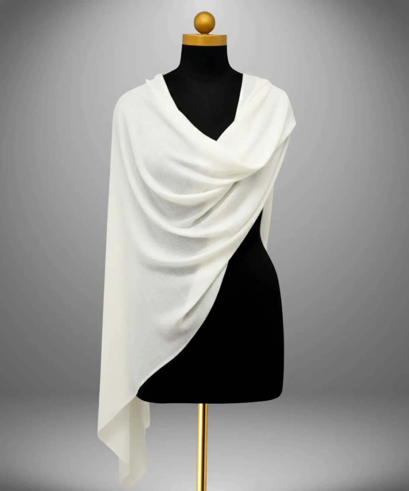 Stole Plain Pashmina - Image 50