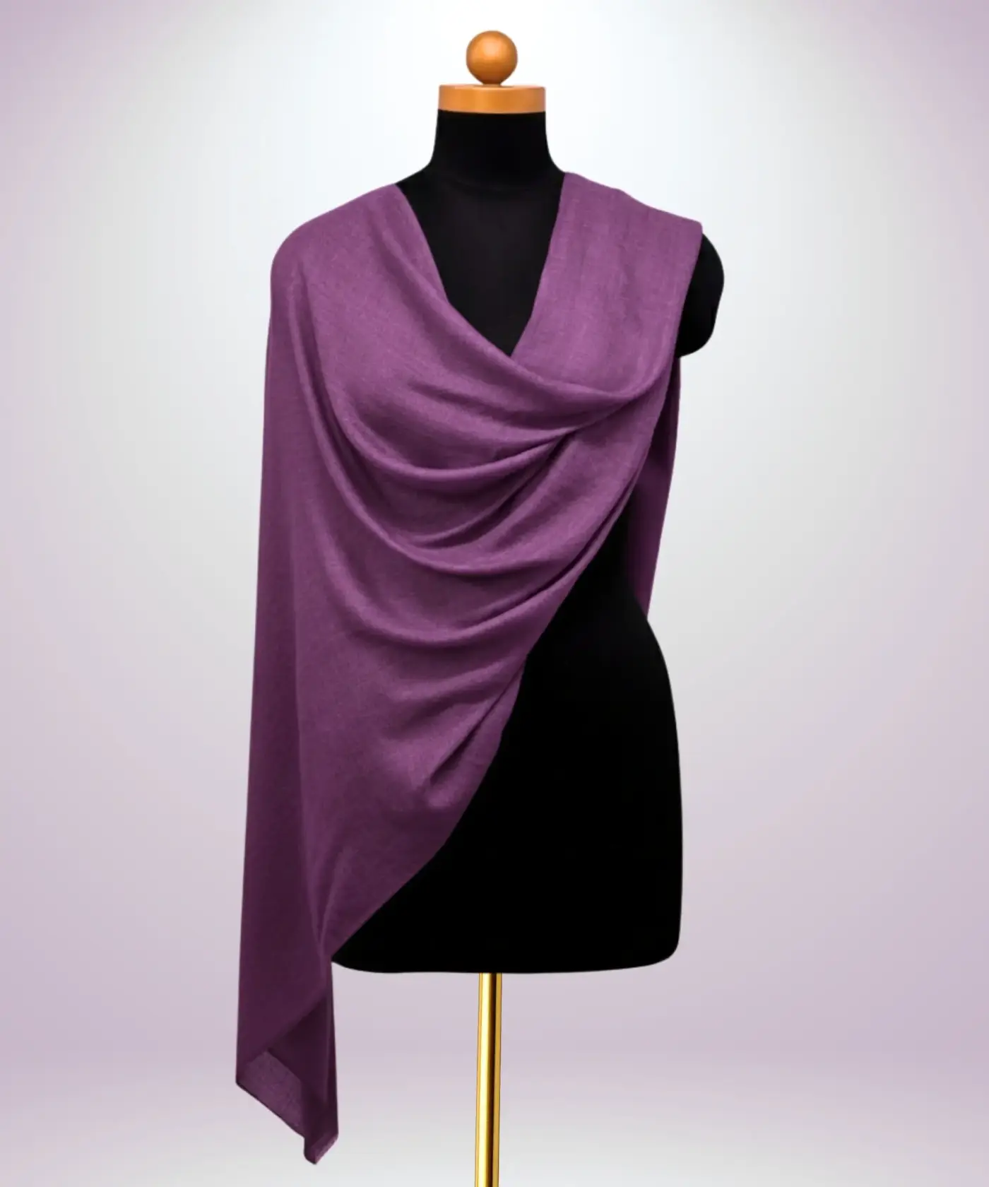 Stole Plain Pashmina - Image 60