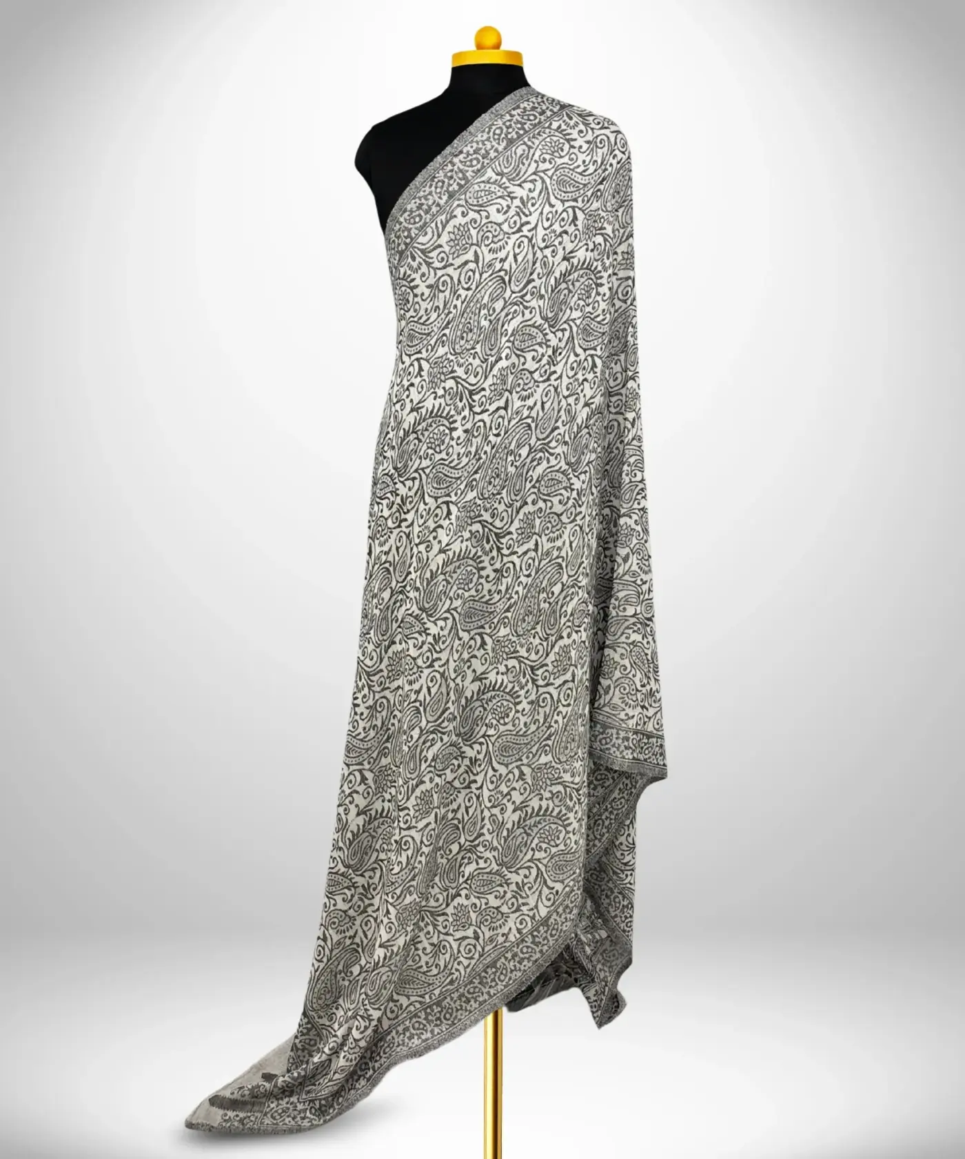 Shawl Men's Self Kani - Image 3