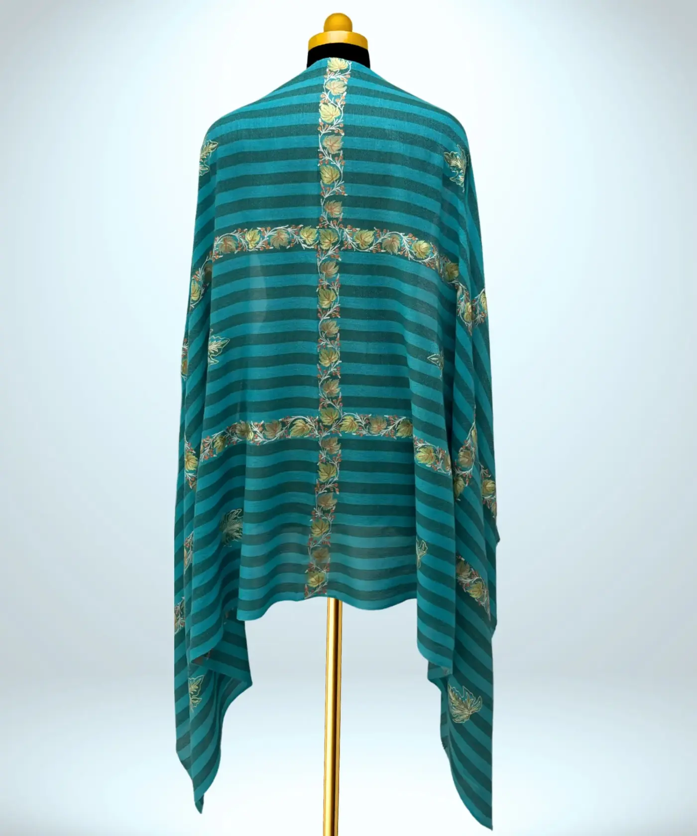 Shawl Pashmina Aari Striped - Image 4