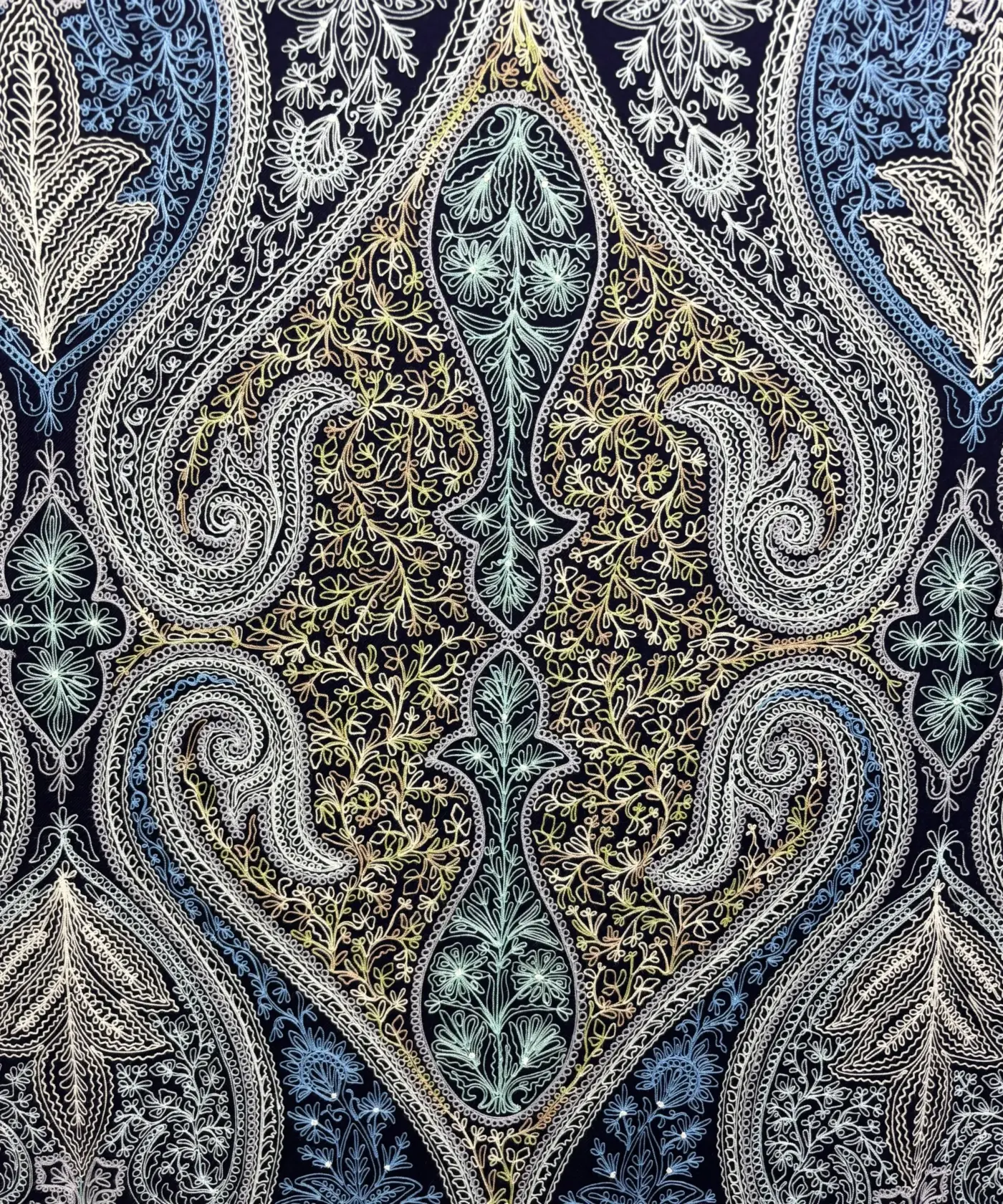 Shawl Men's Pashmina Jamawar - Image 4
