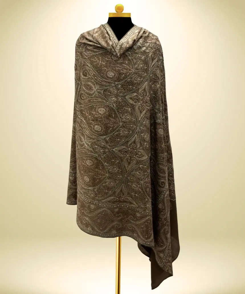 Shawl Men's Pashmina Jamawar