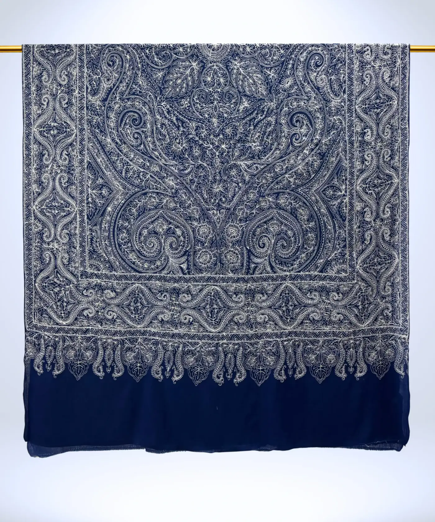 Shawl Men's Pashmina Jamawar - Image 5