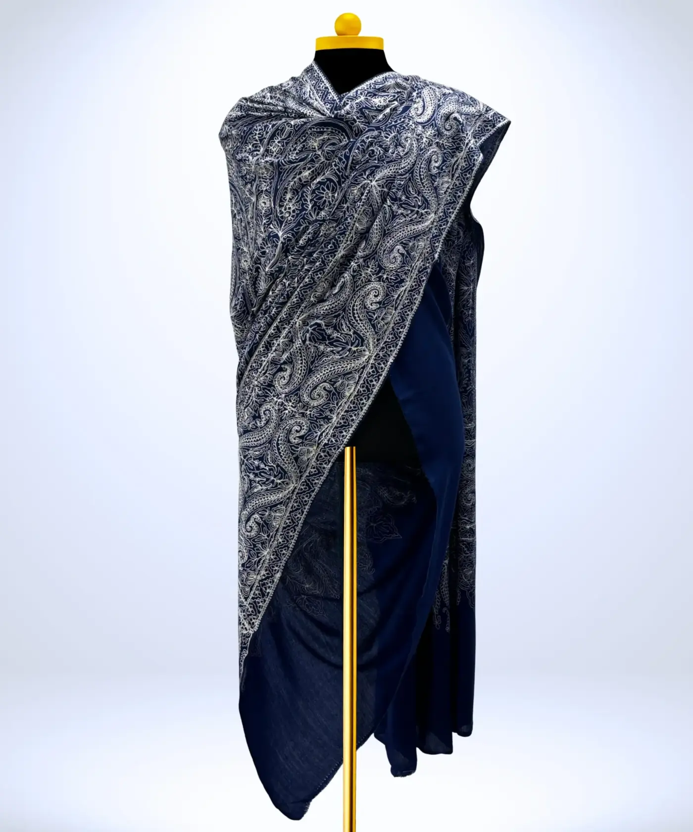 Shawl Men's Pashmina Jamawar - Image 2