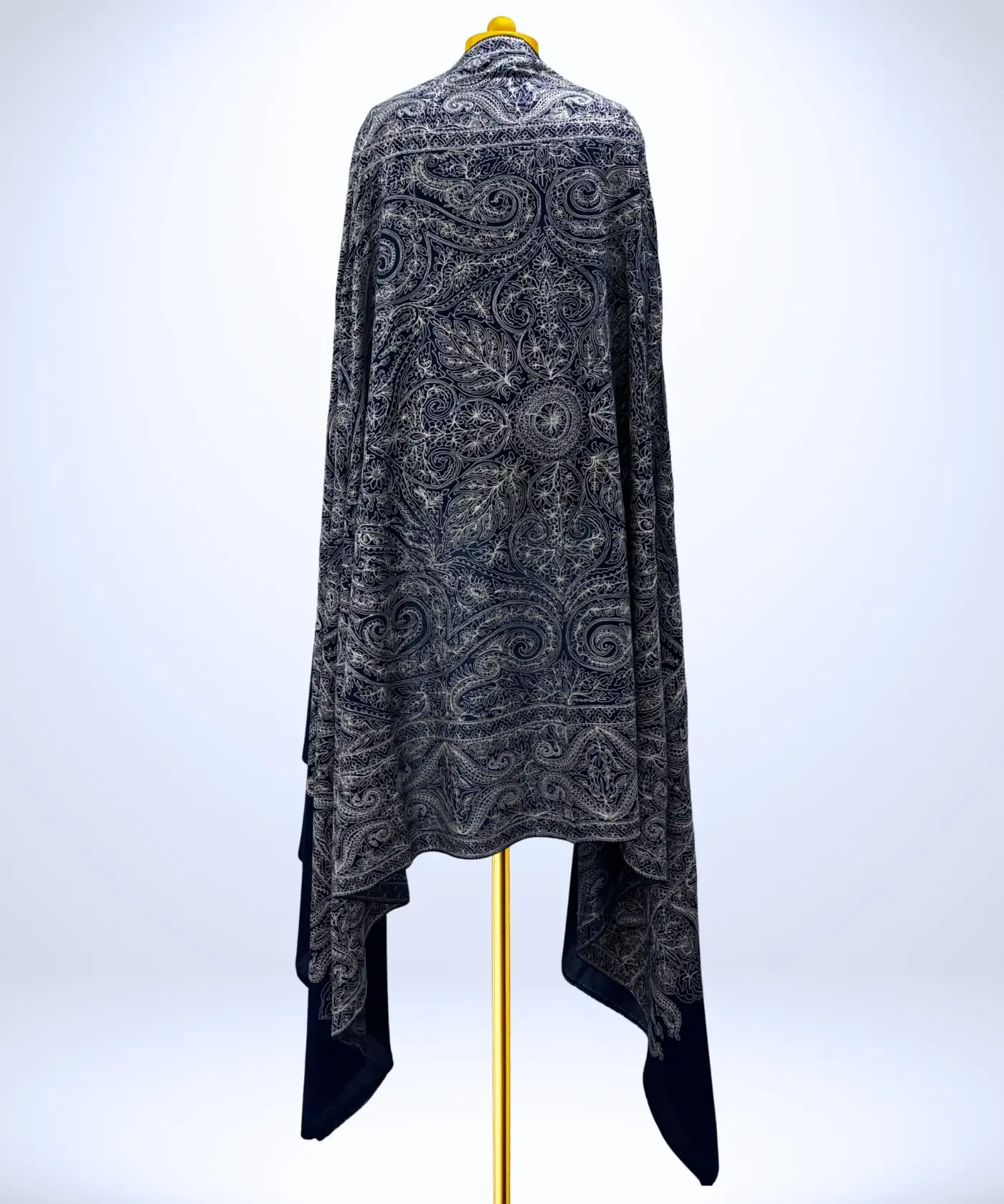 Shawl Men's Pashmina Jamawar - Image 4