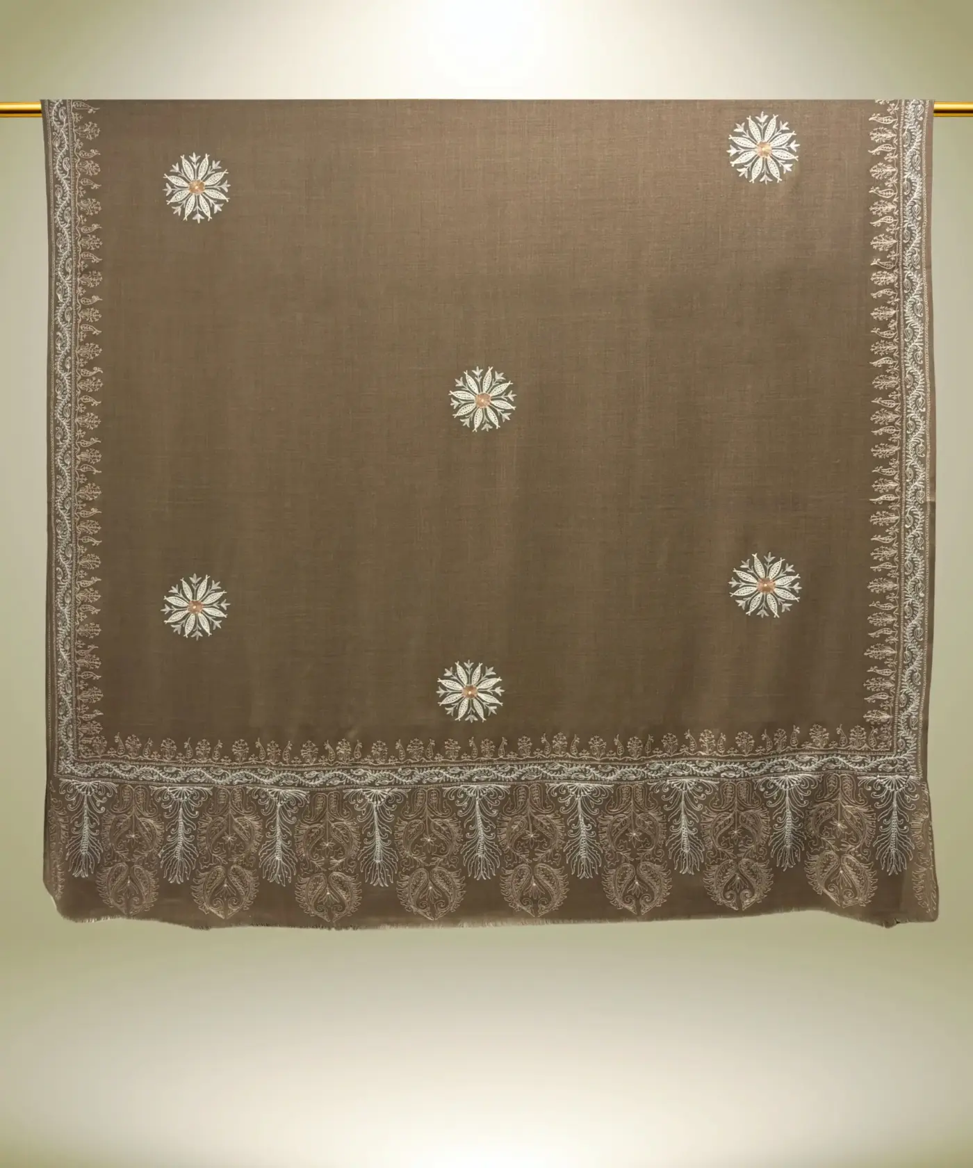 Shawl Men's Pashmina Aari - Image 4