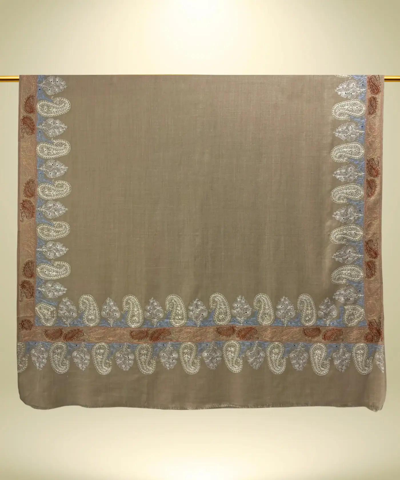 Shawl Men's Pashmina Aari - Image 4