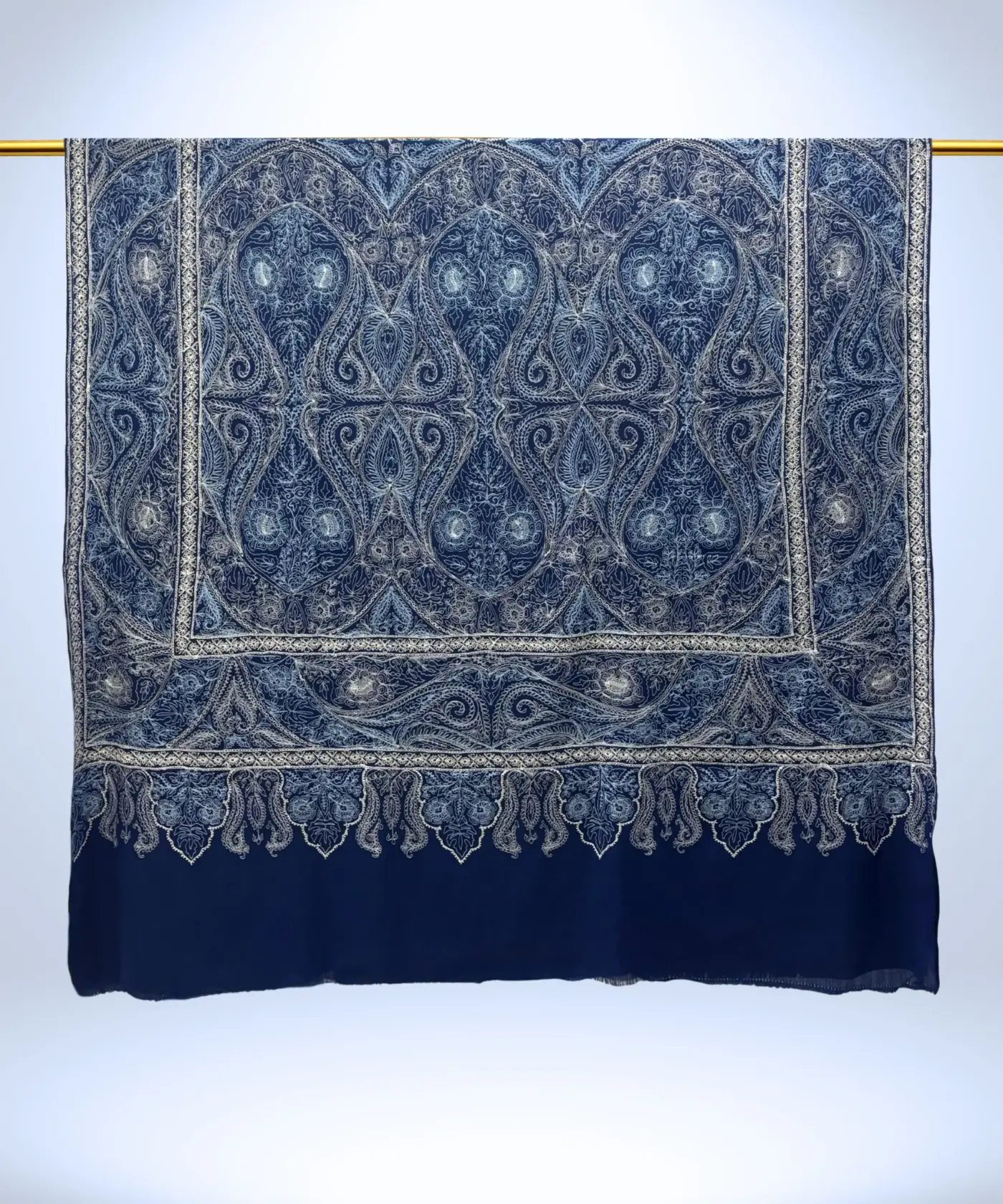 Shawl Men's Pashmina Aari - Image 5