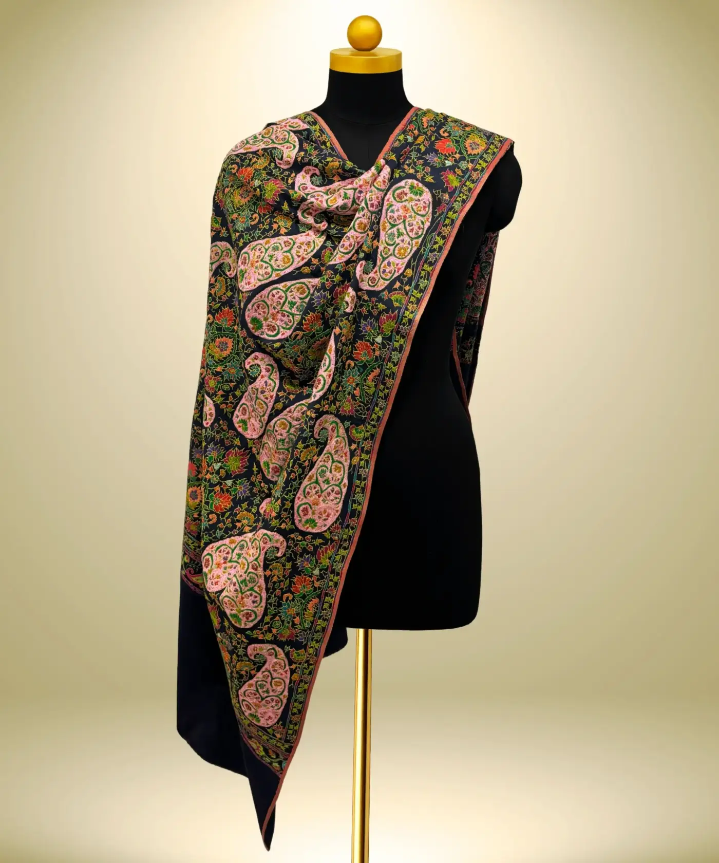 Shawl Antique Pashmina Sozni - Image 2