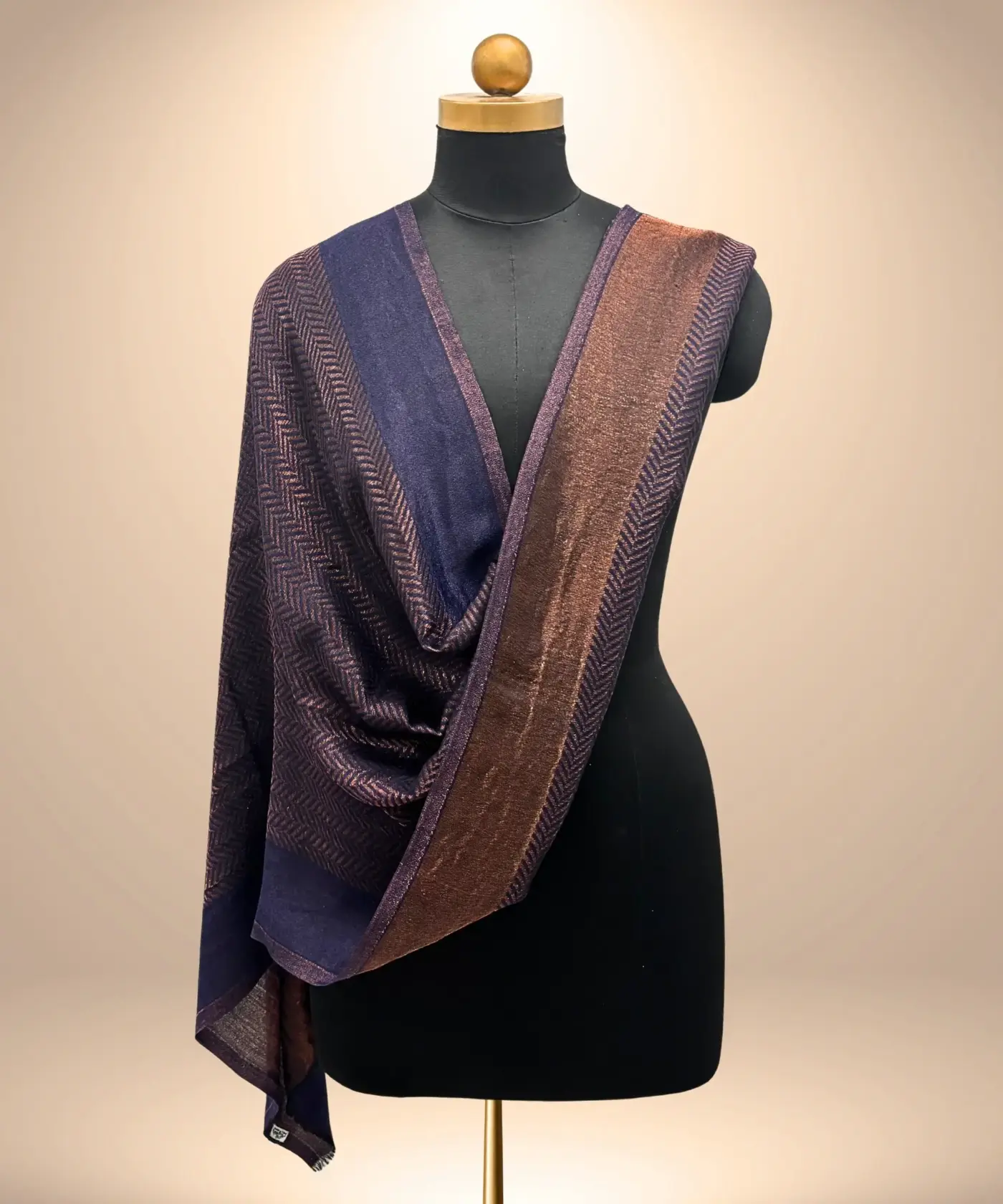 Stole Reversible Zari - Image 43