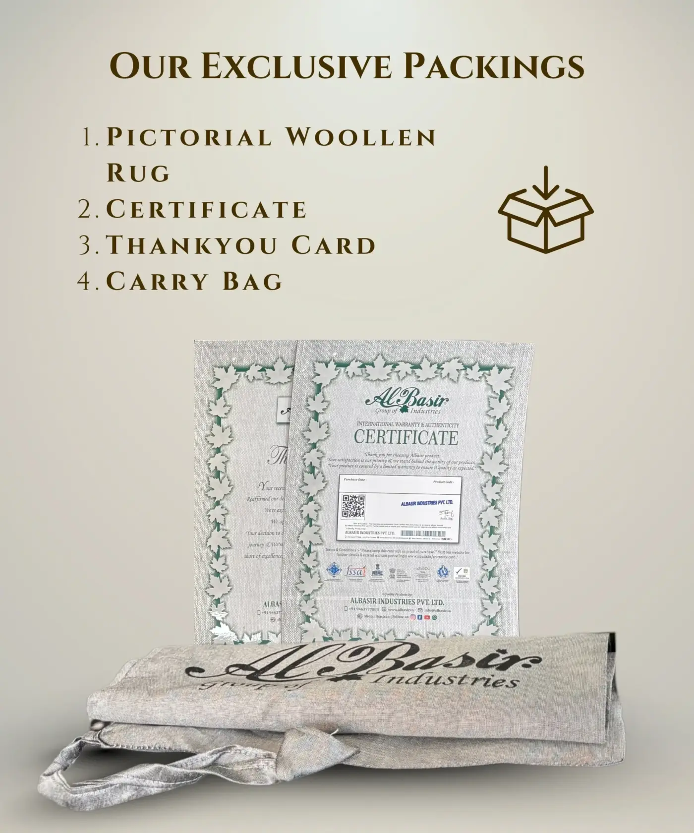 Pictorial Woollen Rug - Image 7