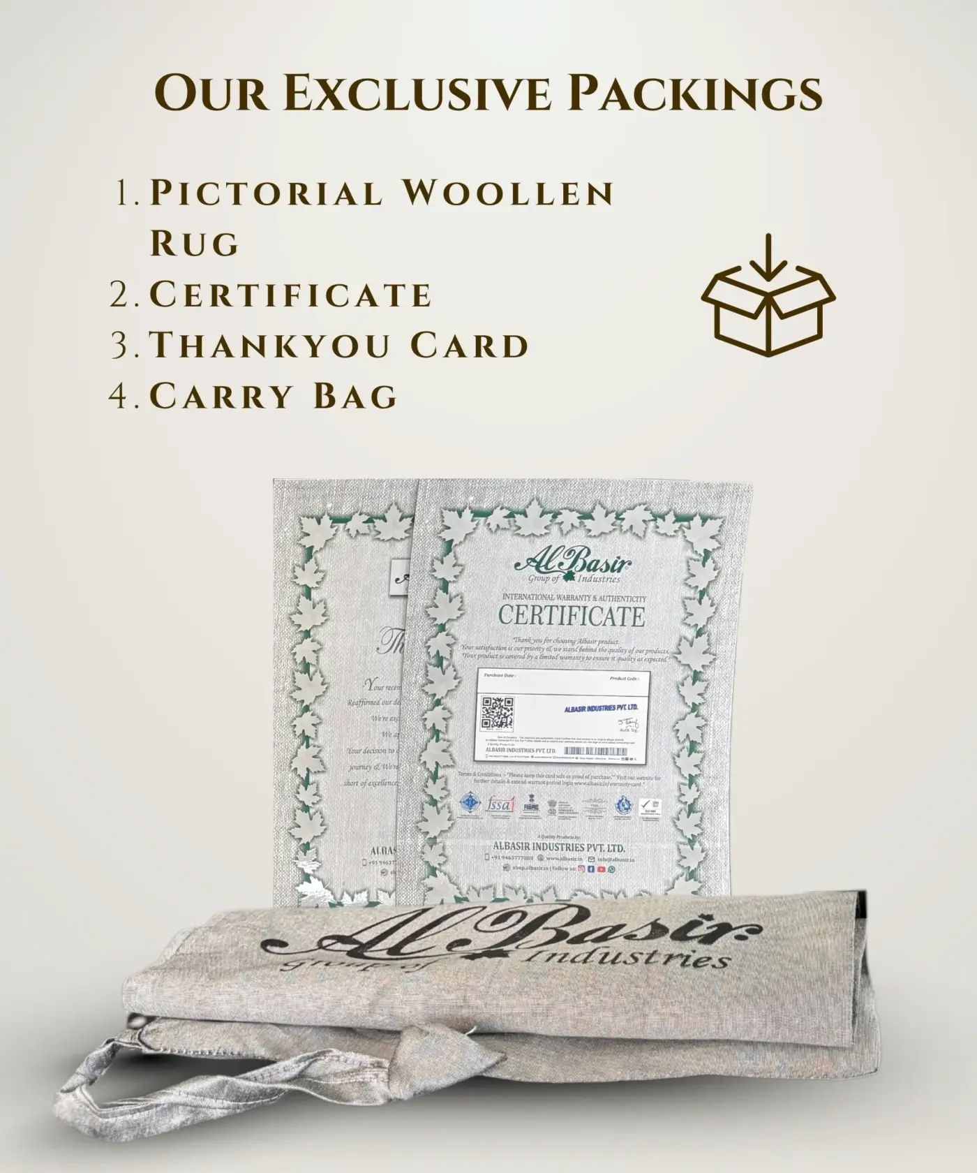 Pictorial Woollen Rug - Image 7