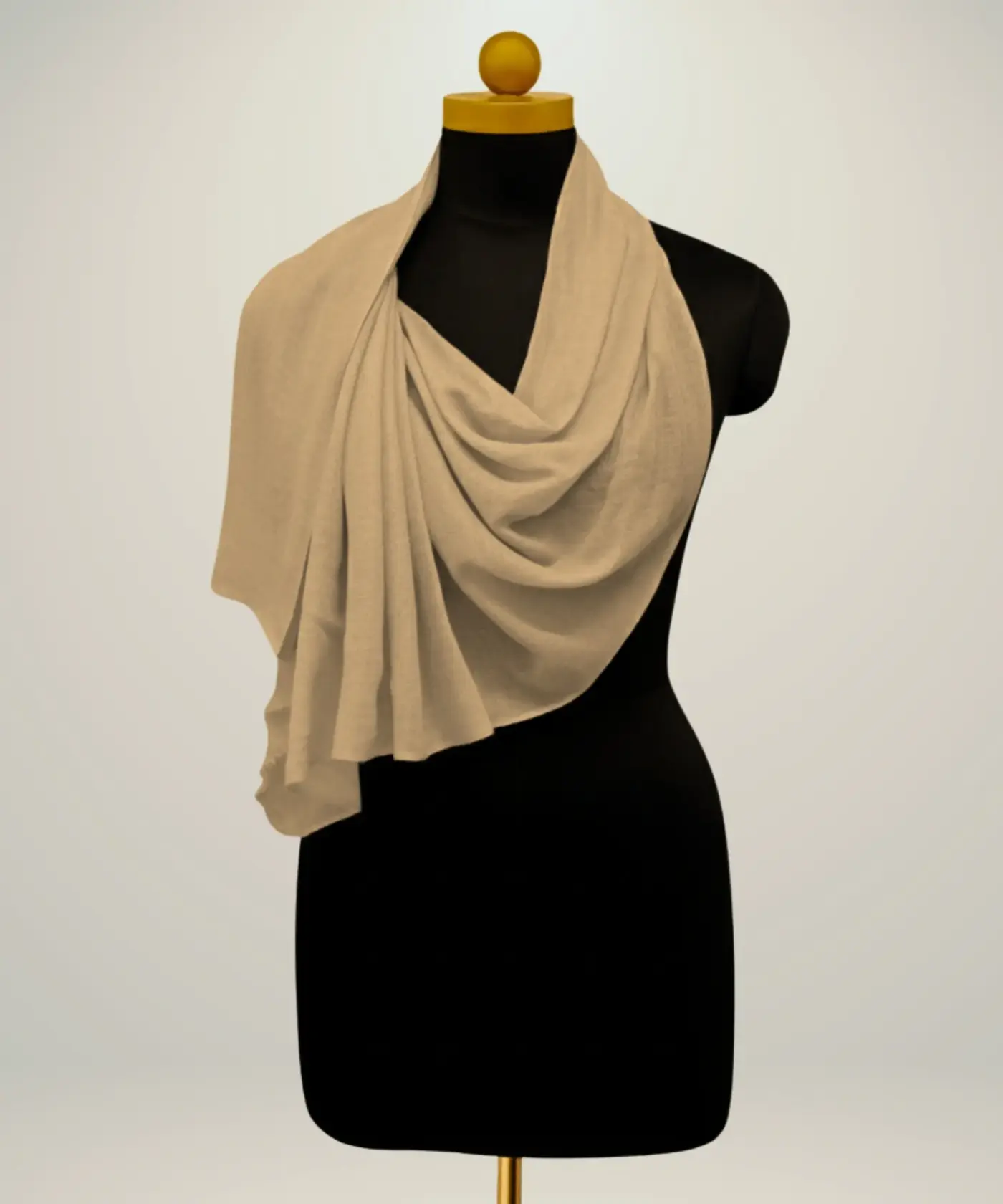 Scarf Plain Pashmina - Image 98