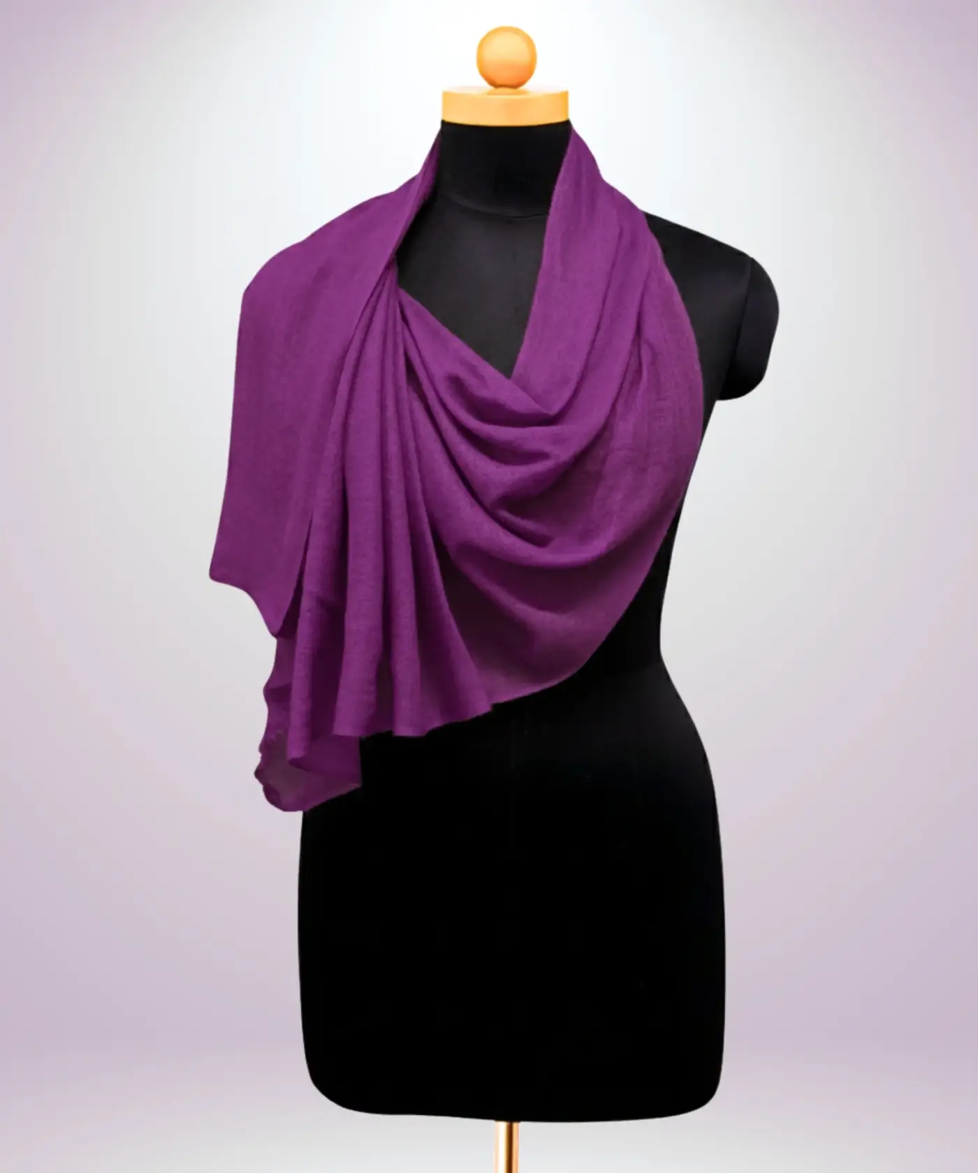 Scarf Plain Pashmina - Image 66