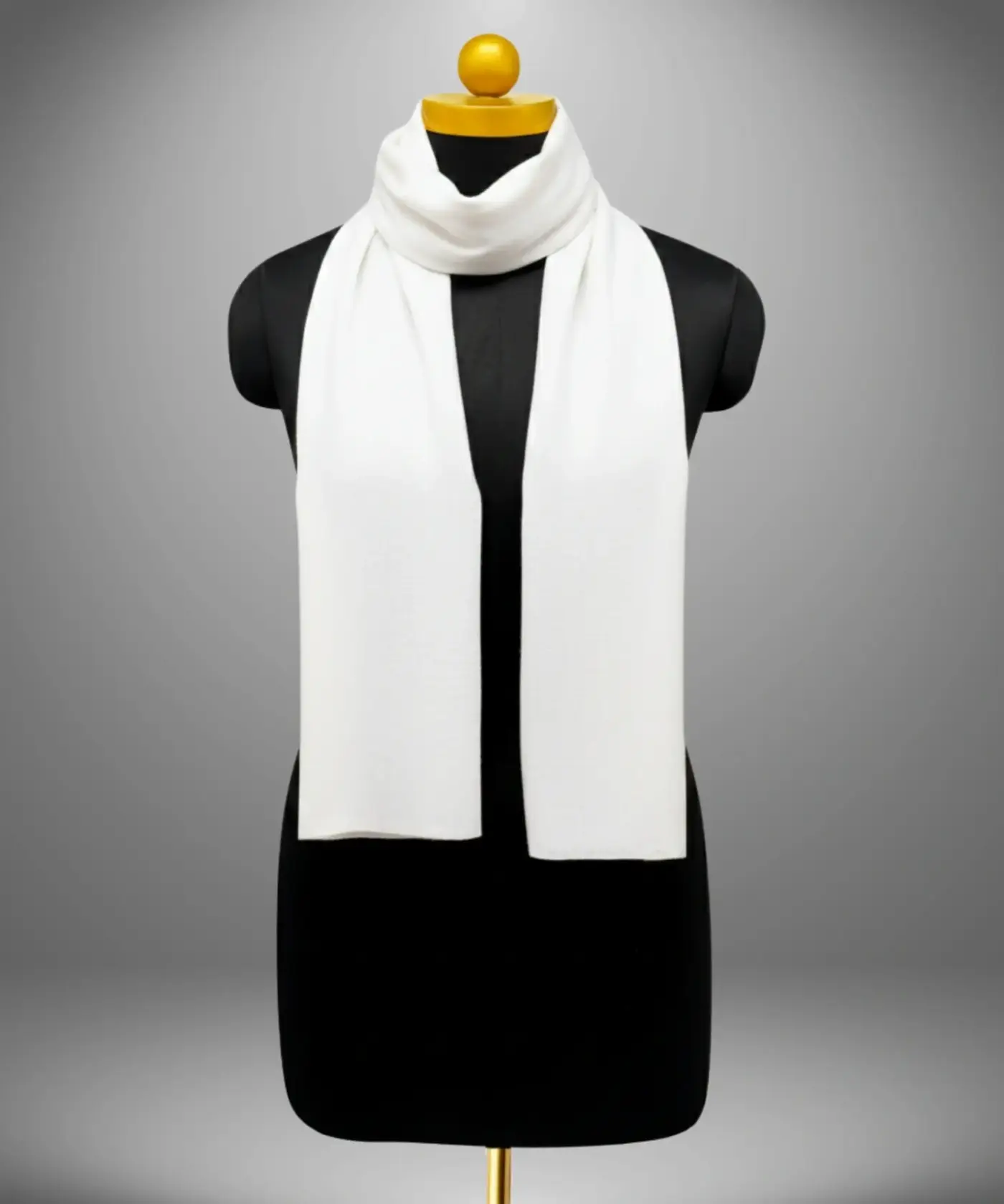 Scarf Plain Pashmina - Image 80