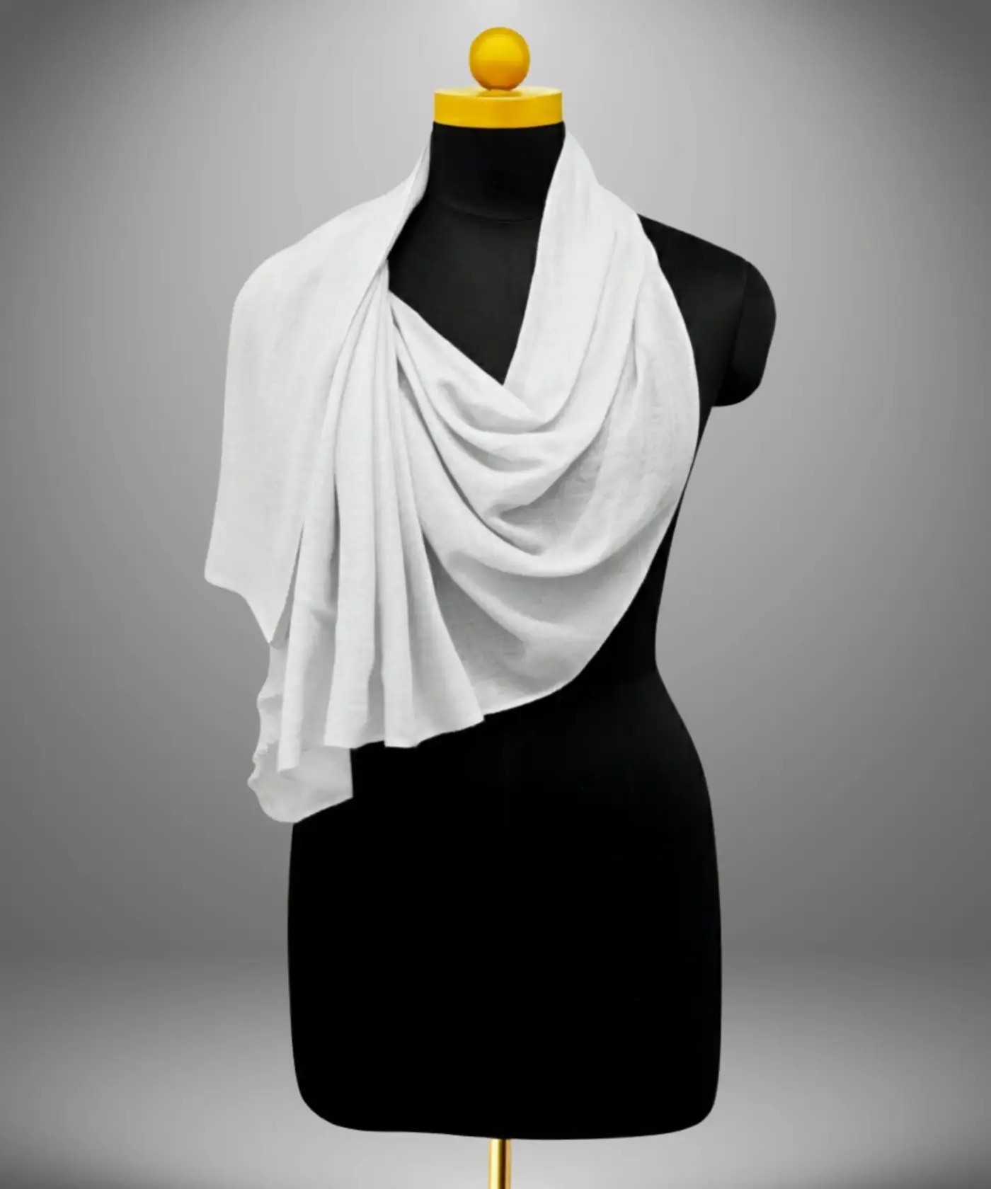 Scarf Plain Pashmina - Image 82