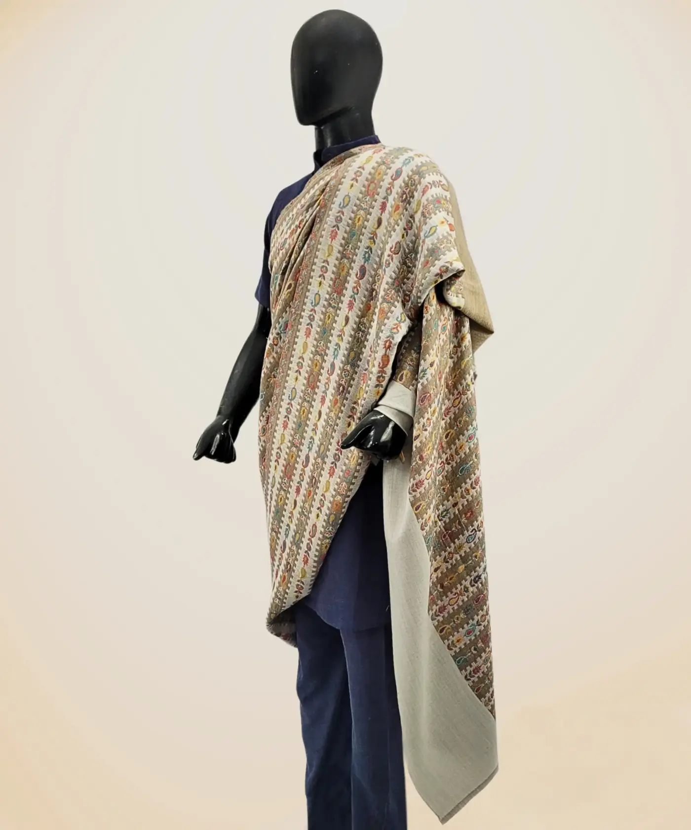Shawl Men Reversible Kani - Image 2