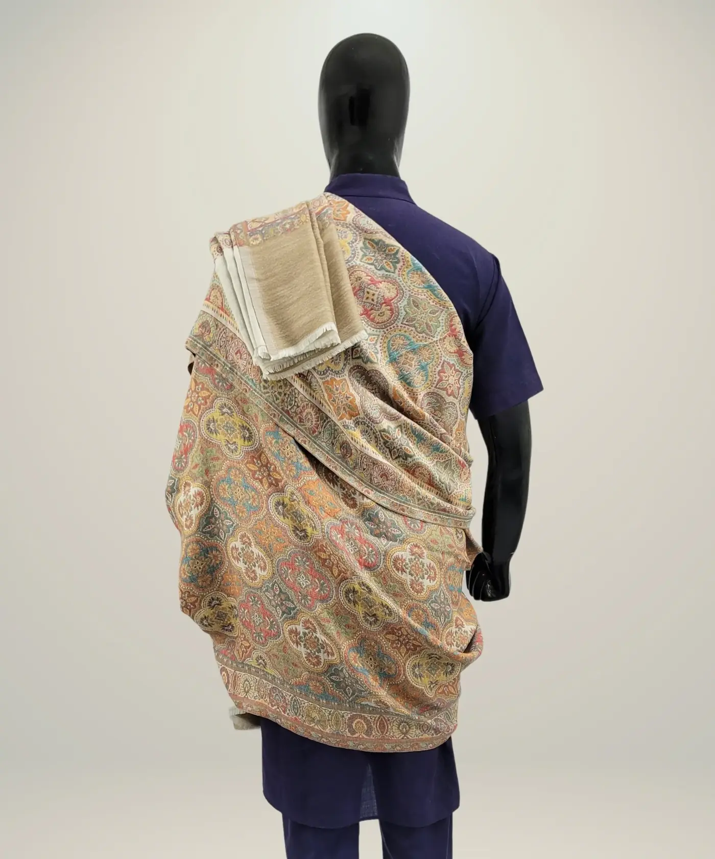 Shawl Men Reversible Kani - Image 3