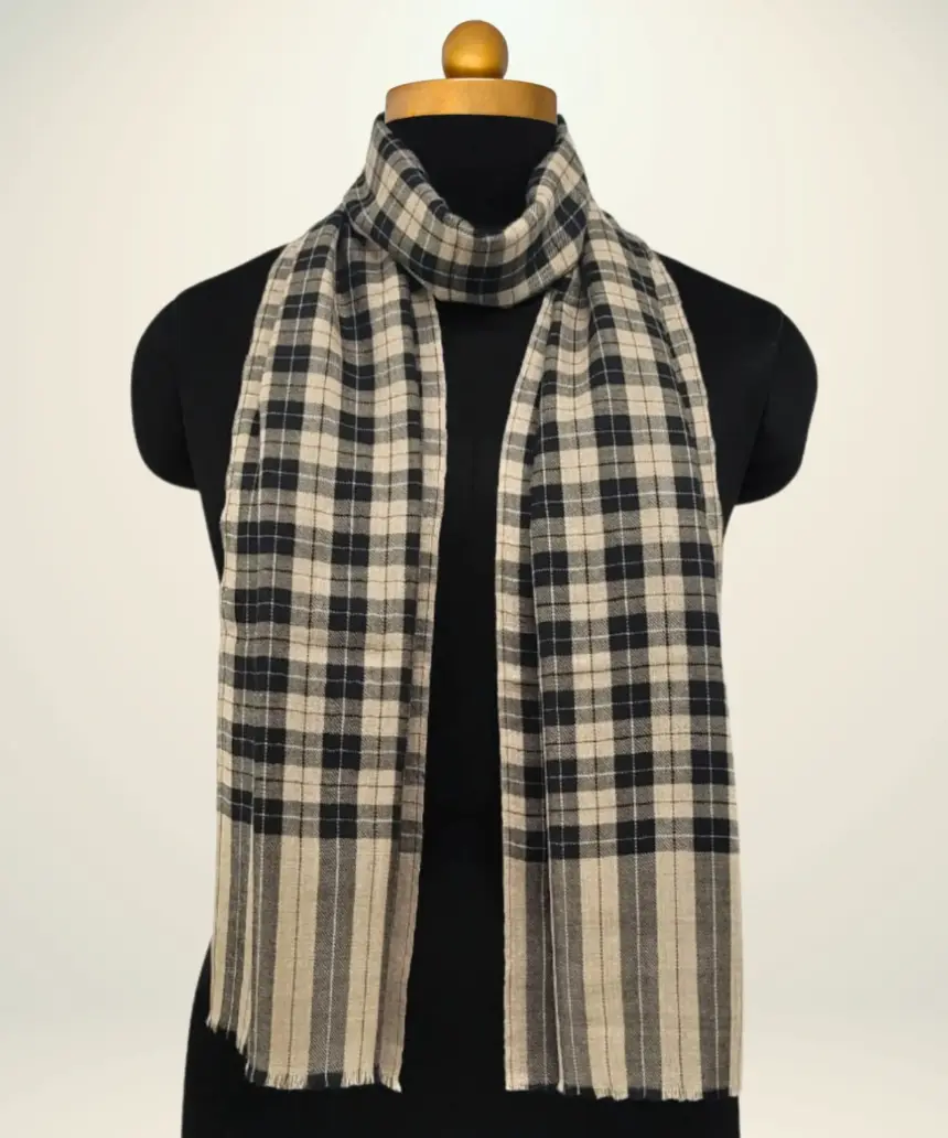 Scarf Check Pashmina