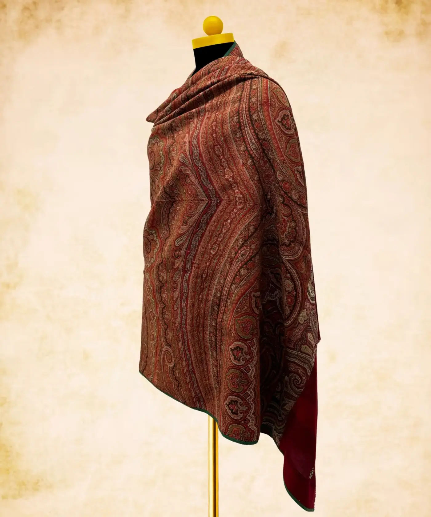Shawl Handmade Kani Antique Jamawar - Image 2