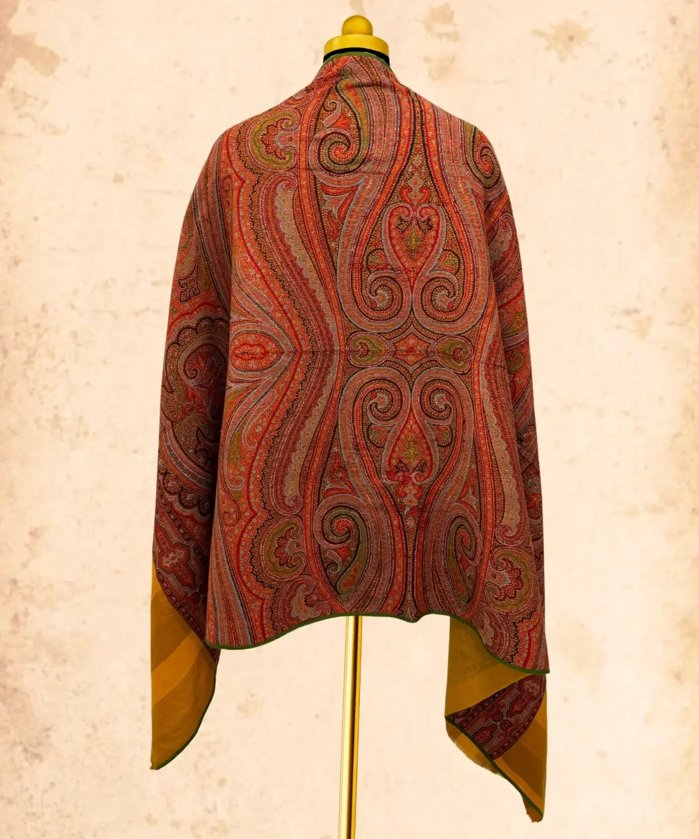 Shawl Handmade Antique Jamawar Kani - Image 3