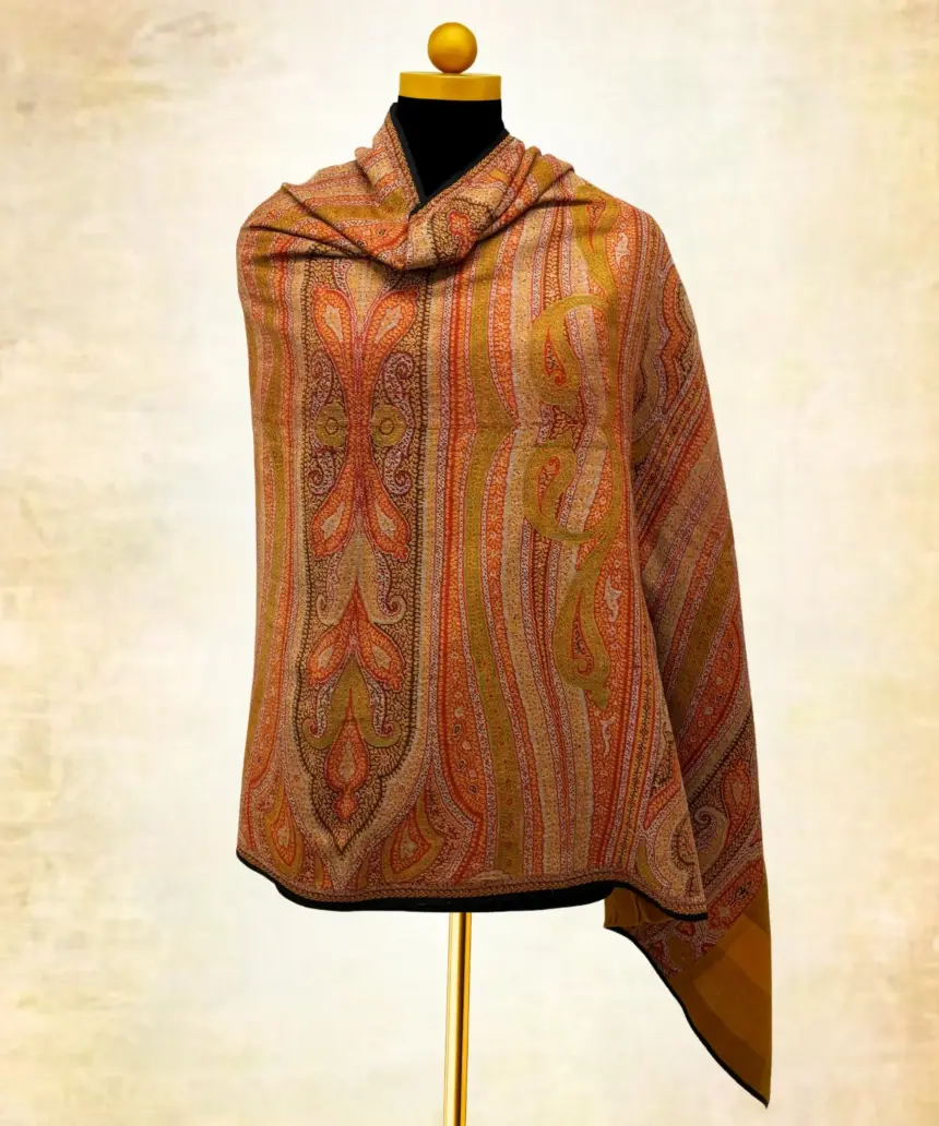 Shawl Handmade Kani Antique Jamawar