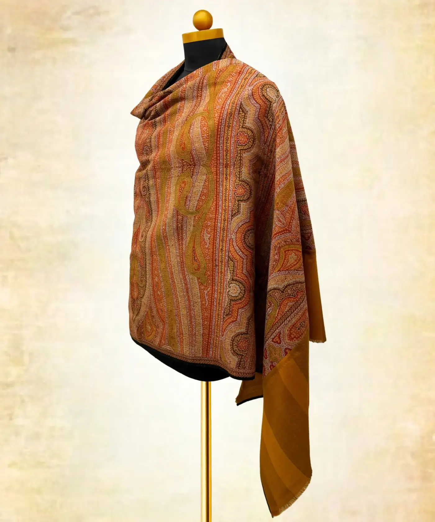 Shawl Handmade Kani Antique Jamawar - Image 2