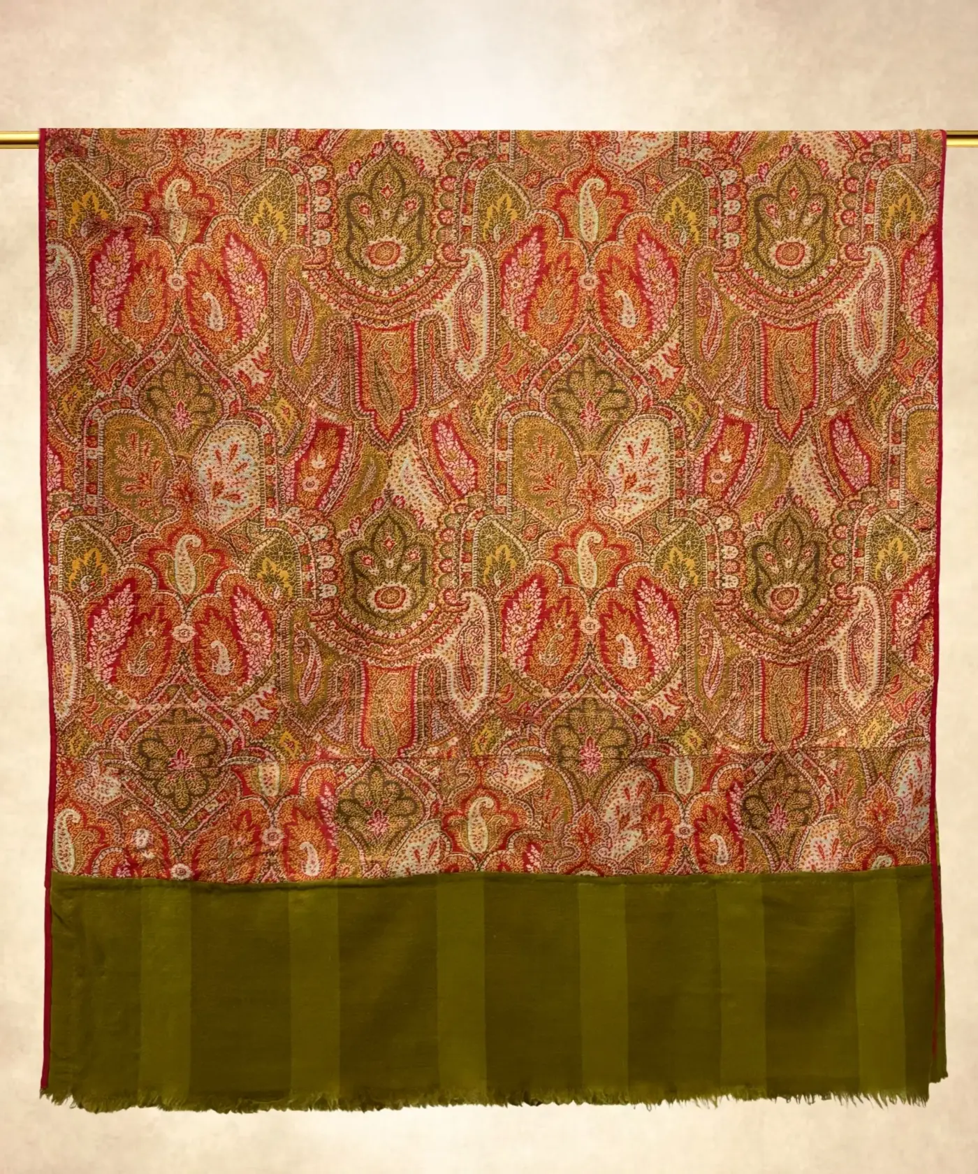 Shawl Handmade Kani Antique Jamawar - Image 8