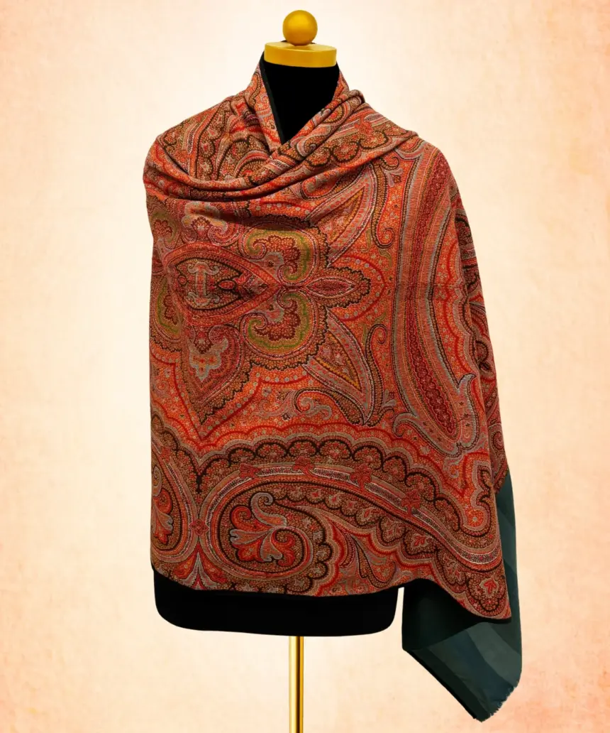 Shawl Handmade Kani Antique Jamawar