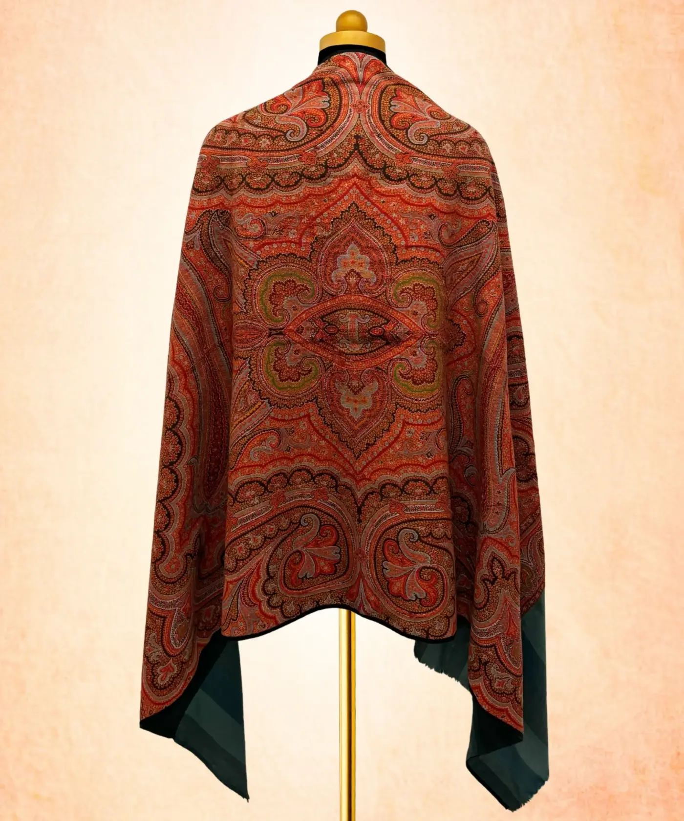 Shawl Handmade Kani Antique Jamawar - Image 3