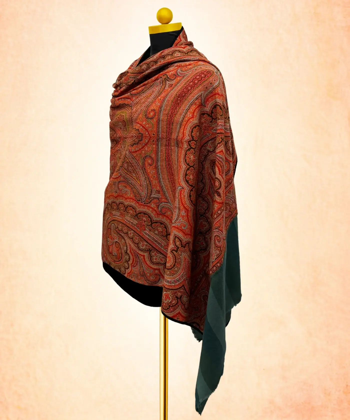 Shawl Handmade Kani Antique Jamawar - Image 2