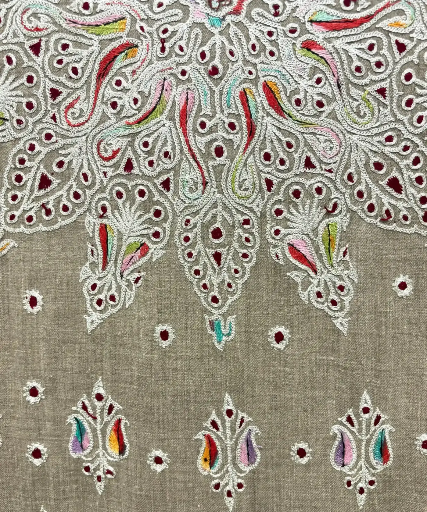 Shawl Handmade Pashmina Zari - Image 5