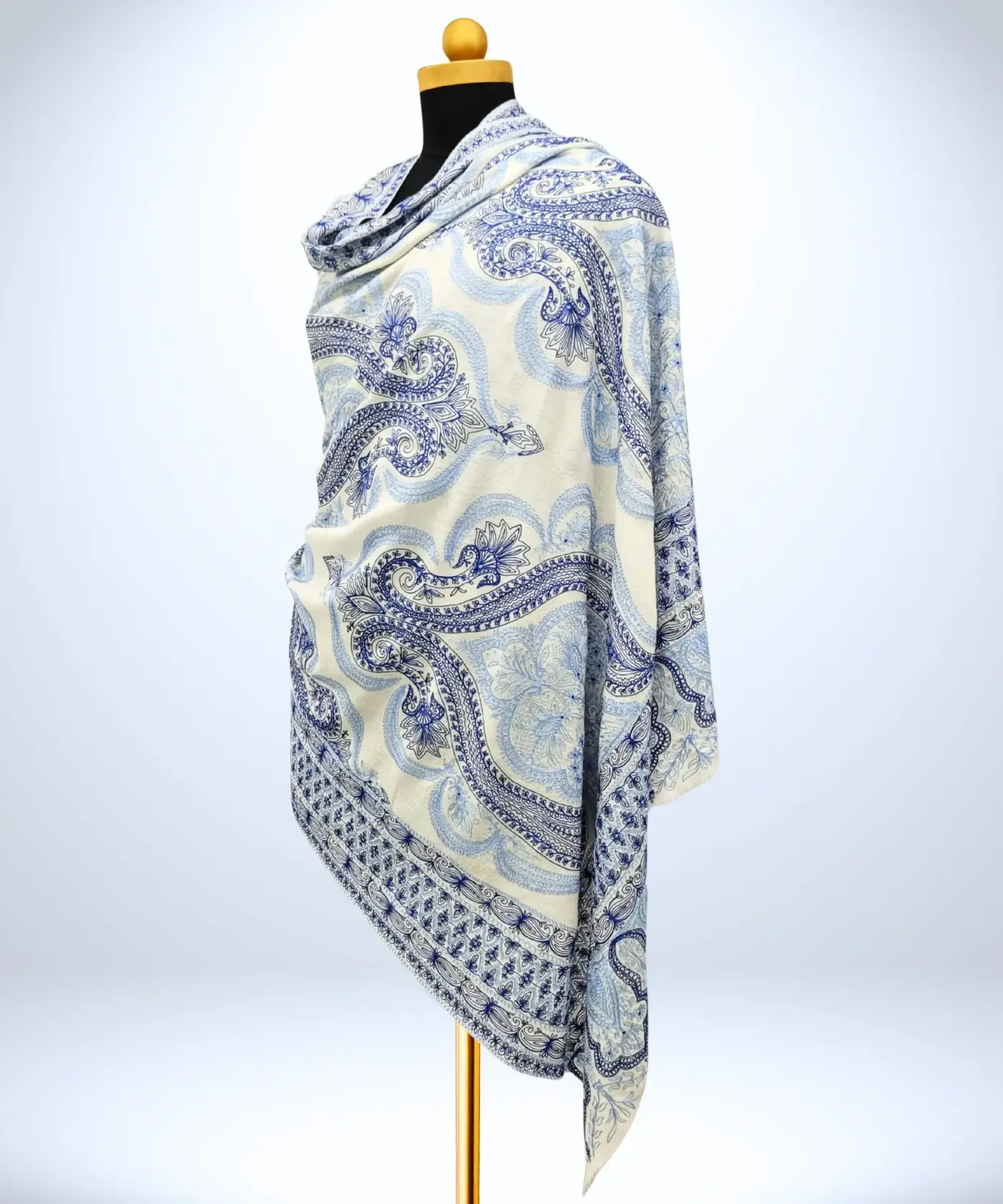 Shawl Pashmina Aari Jamawar - Image 2