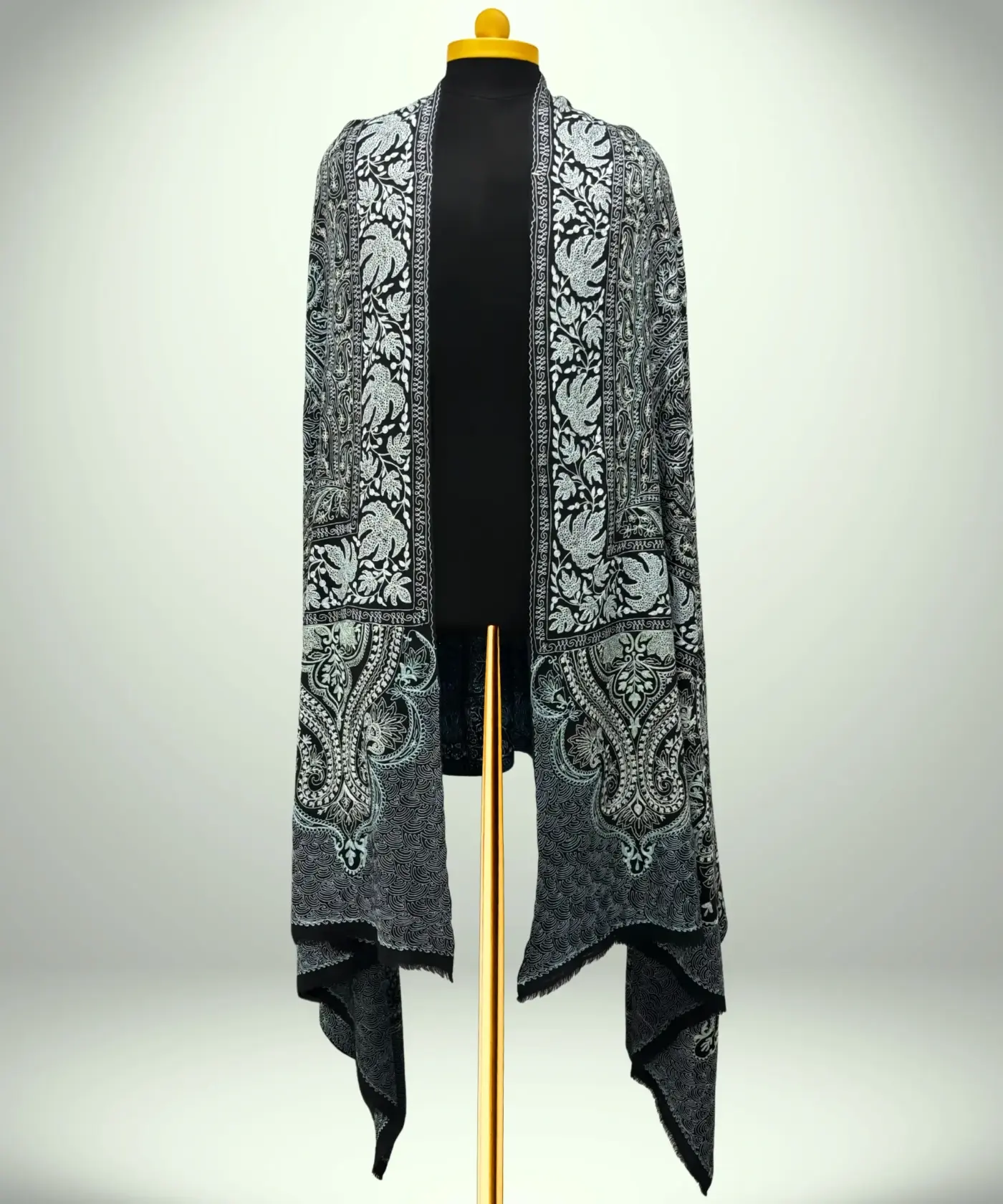 Shawl Men's Pashmina Aari - Image 4